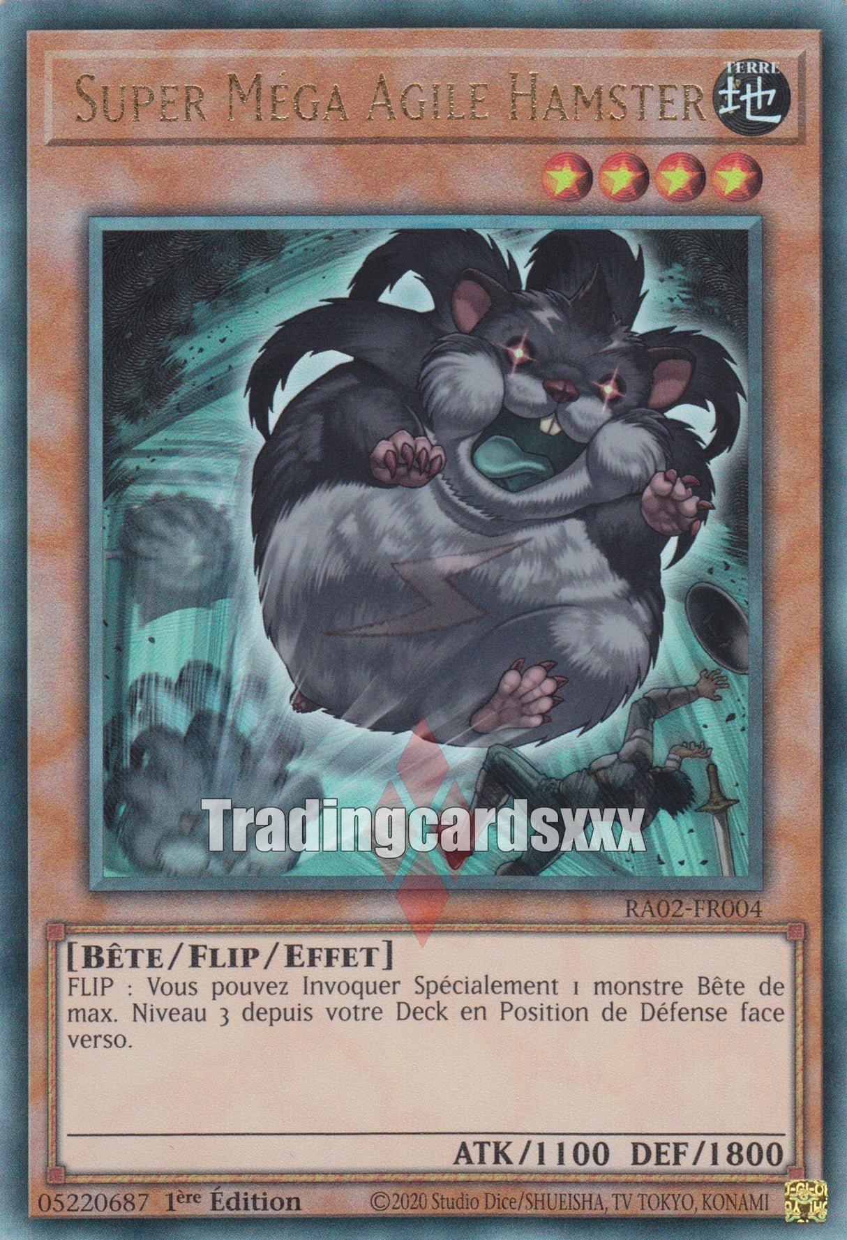 Yu-Gi-Oh! Super Méga Agile Hamster : RA02-FR004