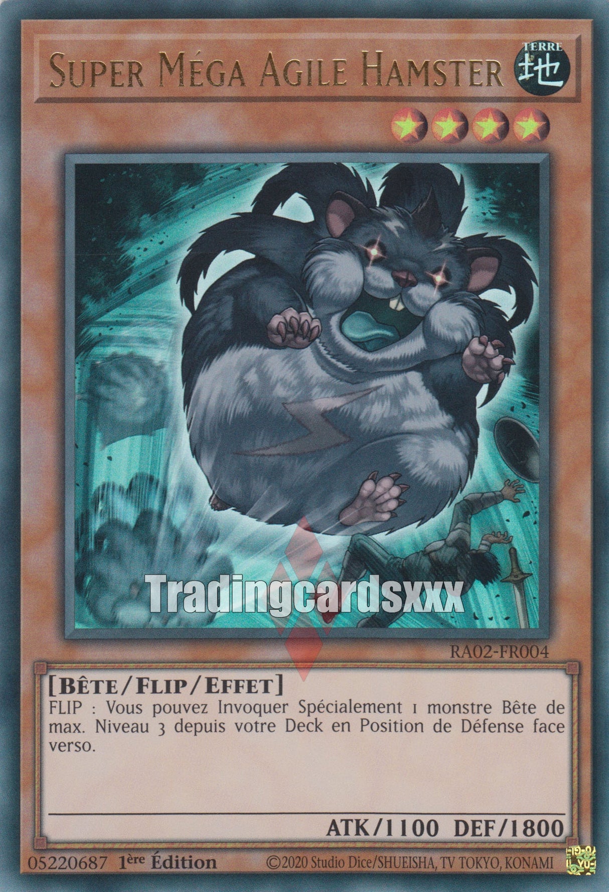 Yu-Gi-Oh! Super Méga Agile Hamster : RA02-FR004