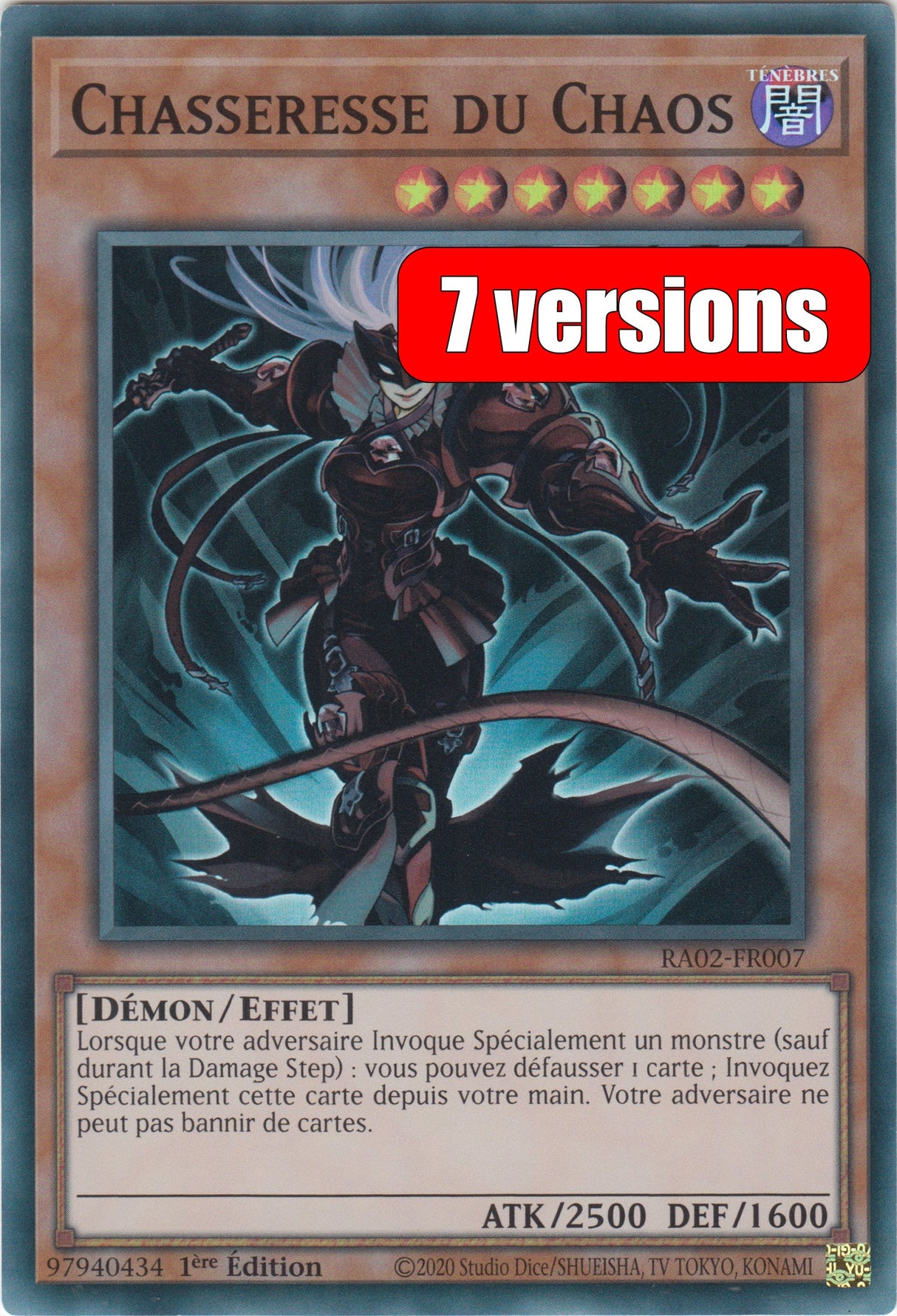 Yu-Gi-Oh! Chasseresse du Chaos : RA02-FR007