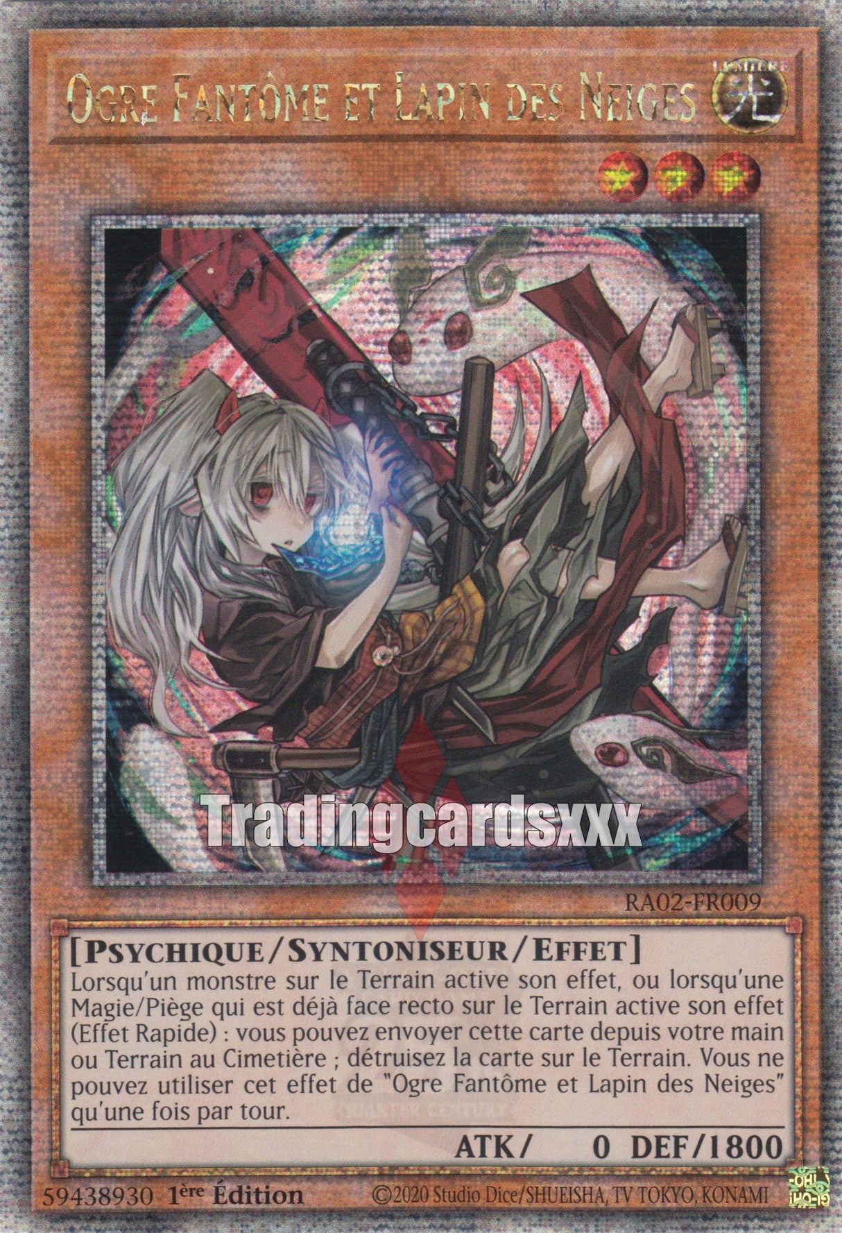 Yu-Gi-Oh! Ogre Fantôme et Lapin des Neiges : RA02-FR009