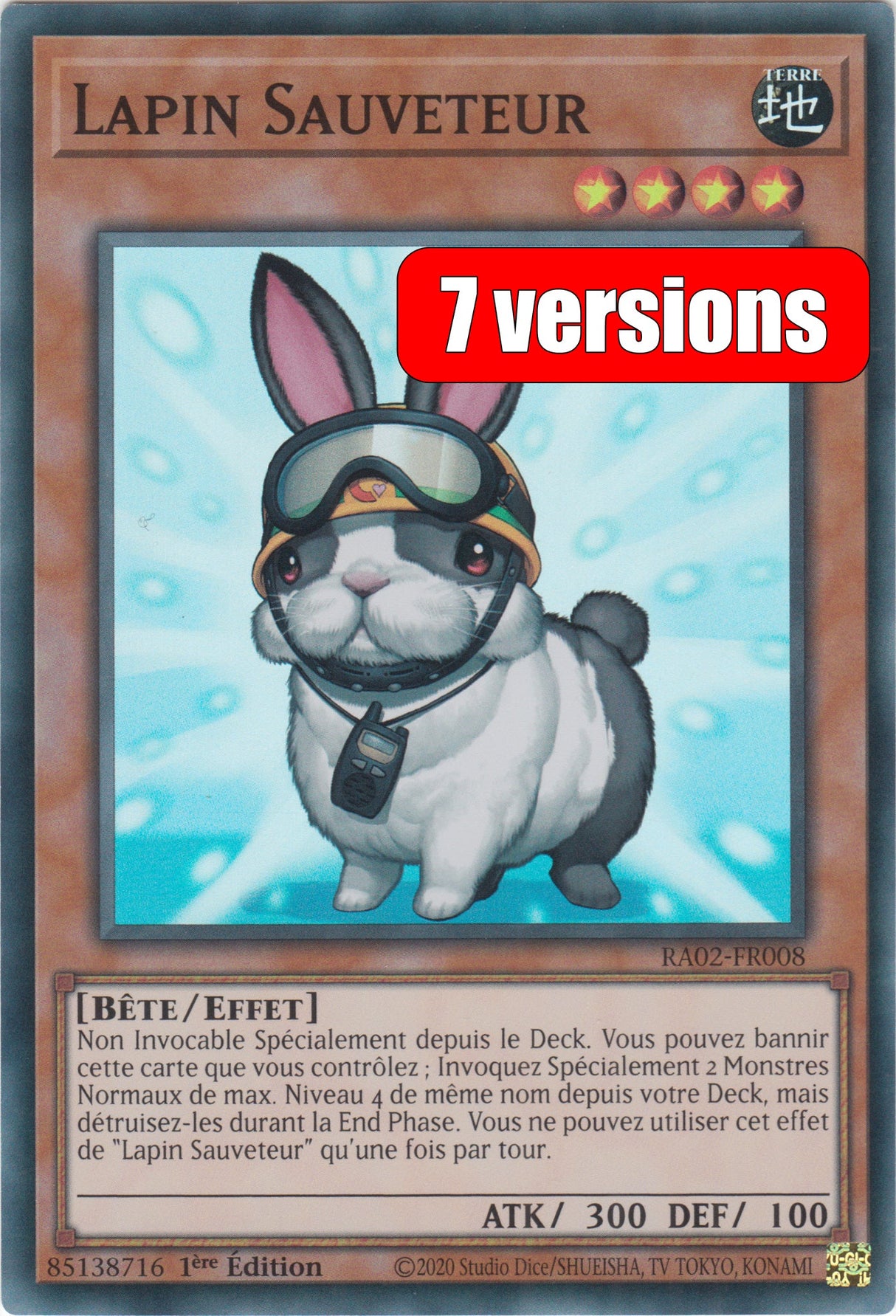 Yu-Gi-Oh! Lapin Sauveteur : RA02-FR008
