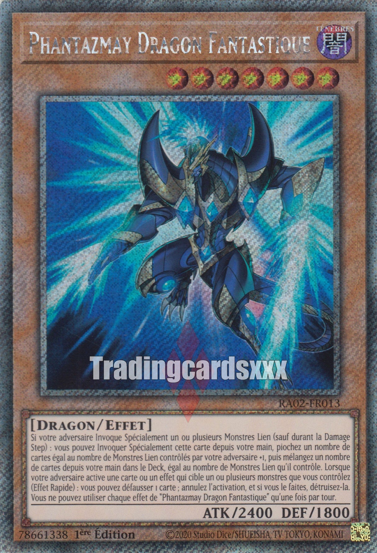 Yu-Gi-Oh! Phantazmay Dragon Fantastique : RA02-FR013
