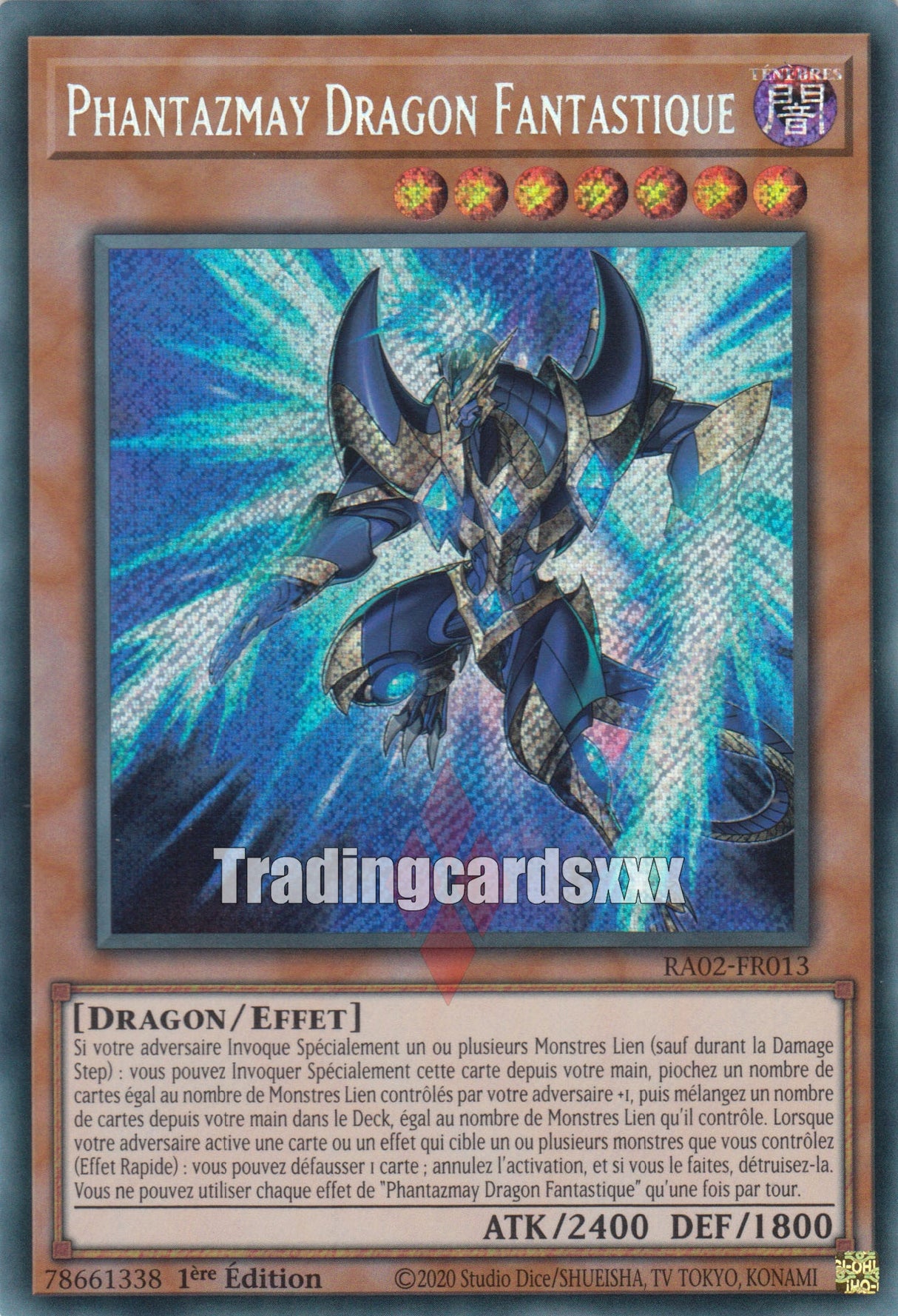 Yu-Gi-Oh! Phantazmay Dragon Fantastique : RA02-FR013