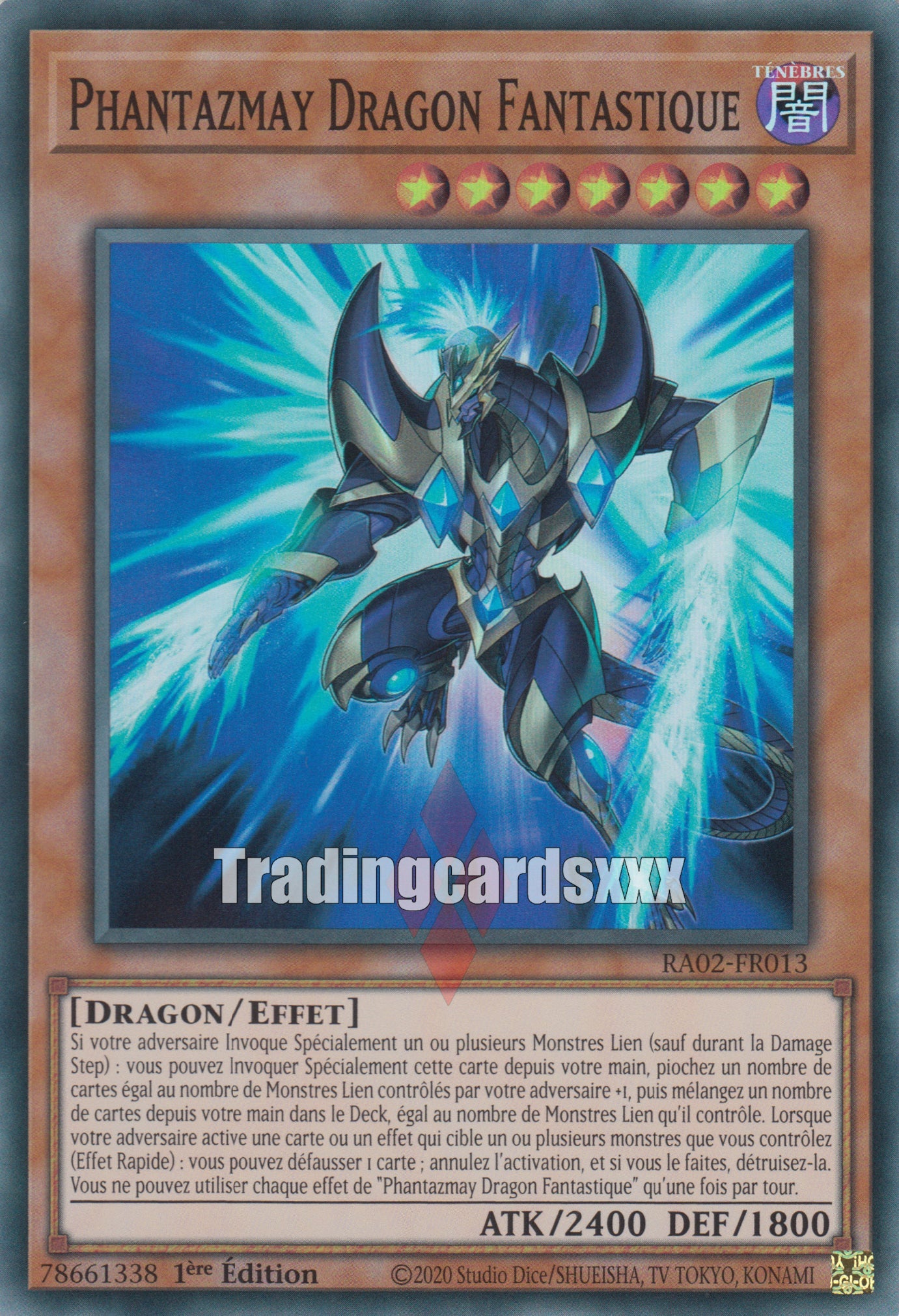Yu-Gi-Oh! Phantazmay Dragon Fantastique : RA02-FR013