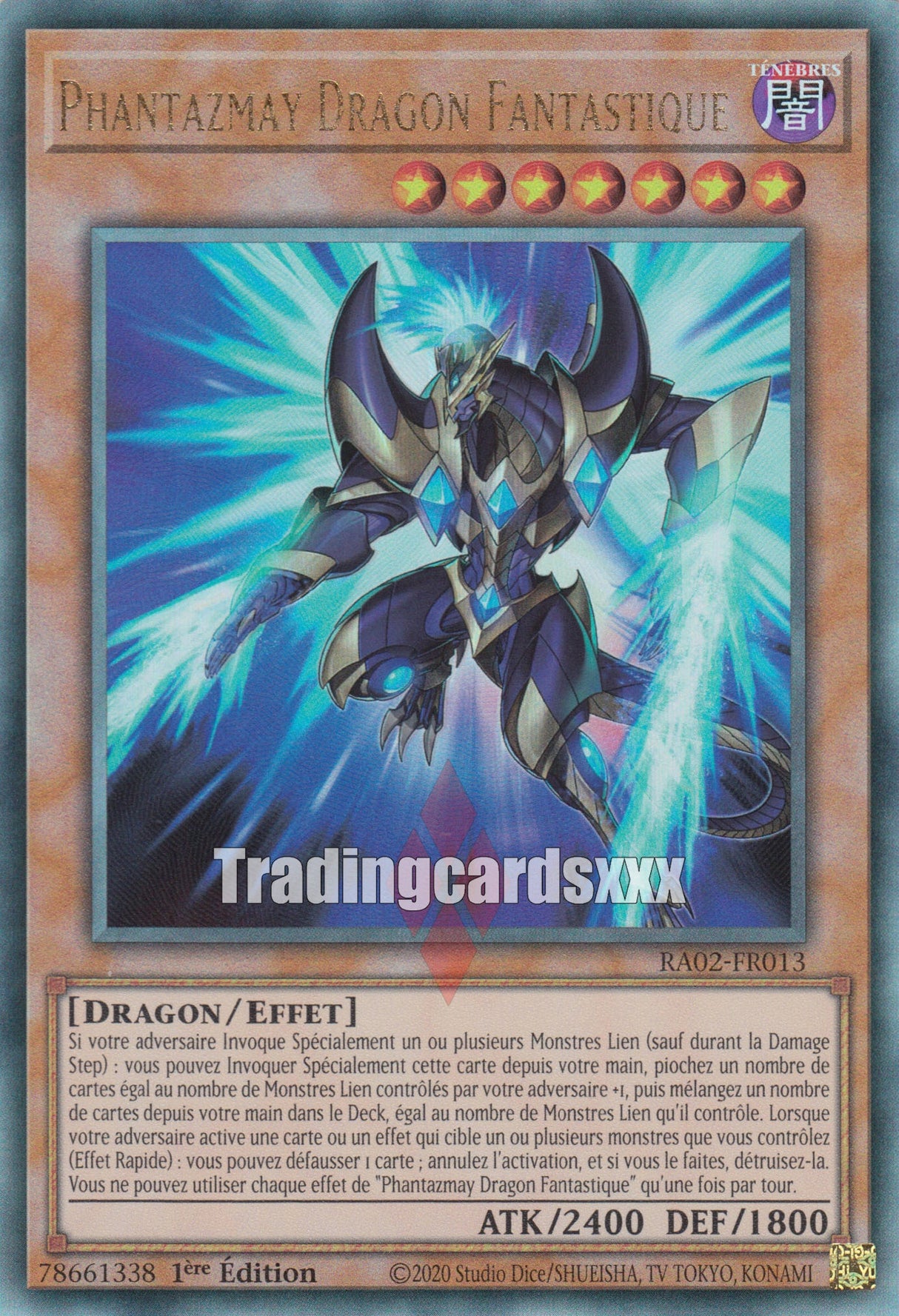 Yu-Gi-Oh! Phantazmay Dragon Fantastique : RA02-FR013