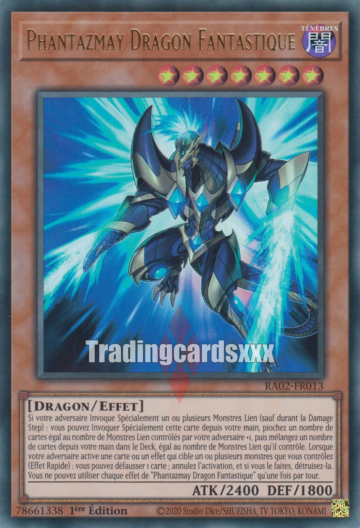 Yu-Gi-Oh! Phantazmay Dragon Fantastique : RA02-FR013