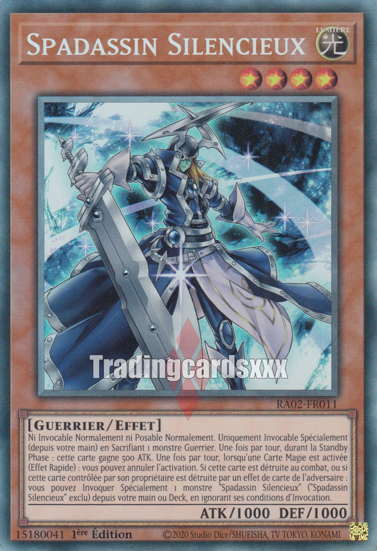 Yu-Gi-Oh! Spadassin Silencieux : RA02-FR011