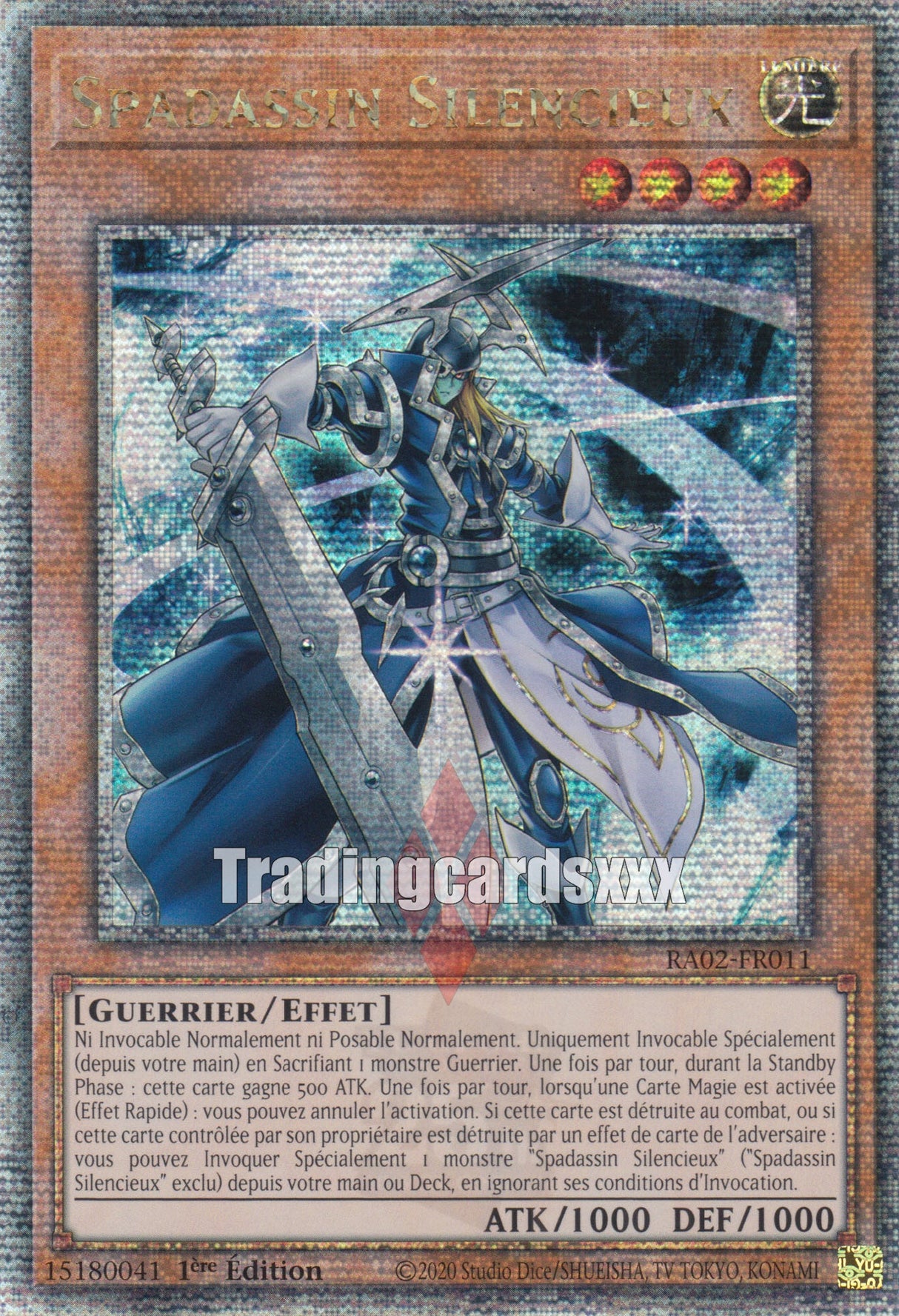 Yu-Gi-Oh! Spadassin Silencieux : RA02-FR011