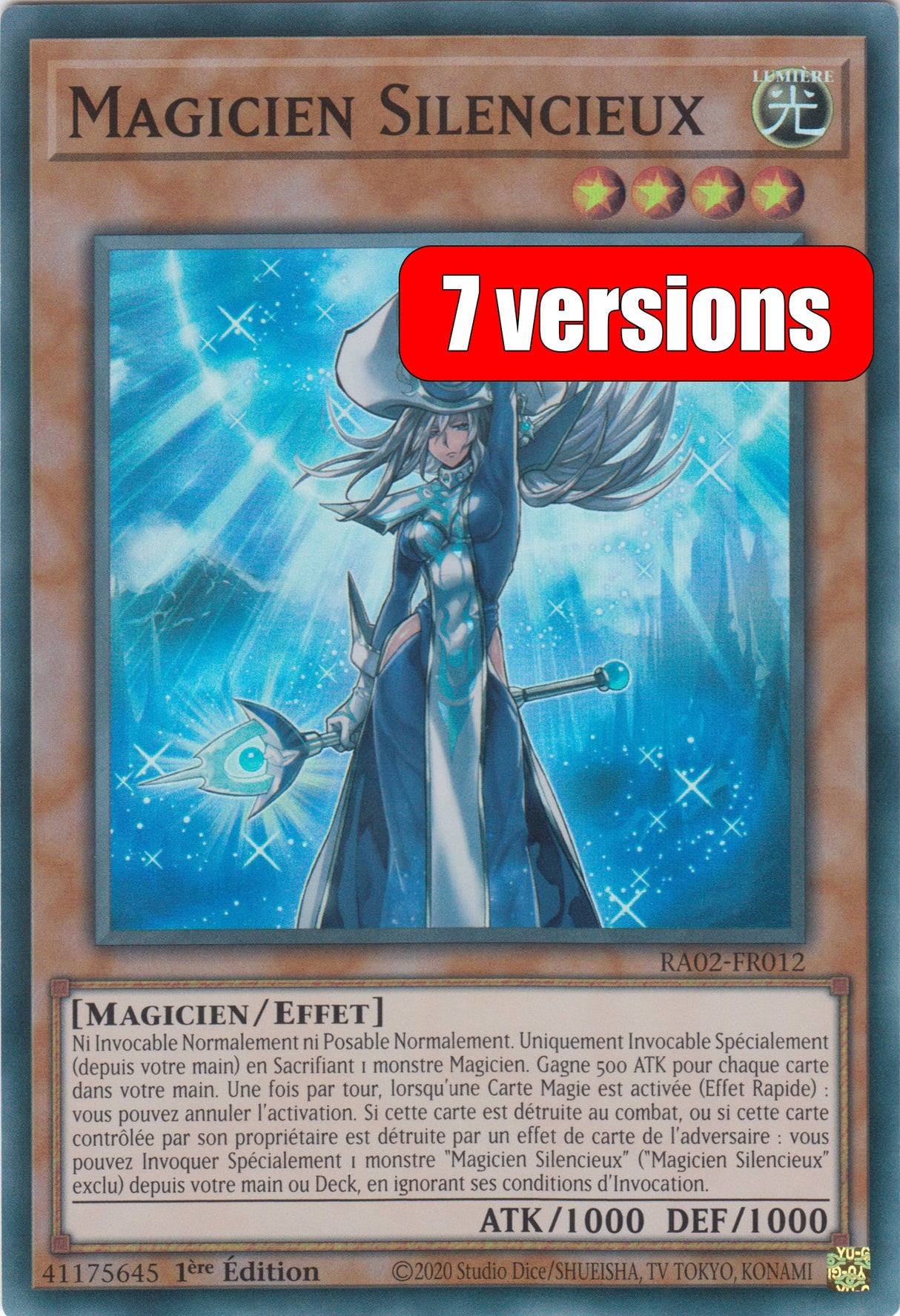 Yu-Gi-Oh! Magicien Silencieux : RA02-FR012