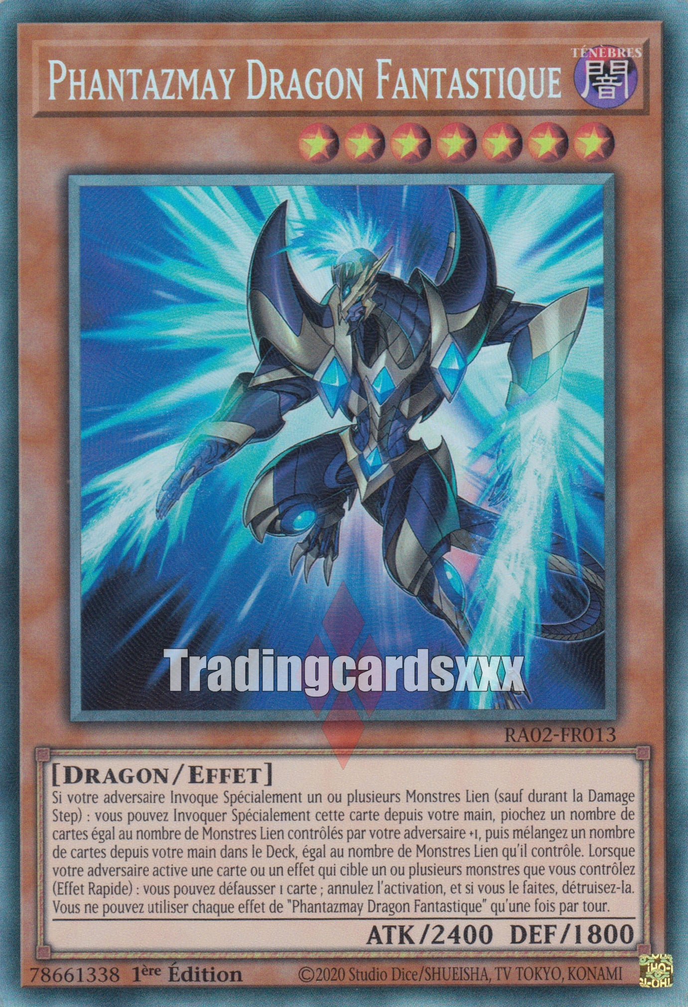 Yu-Gi-Oh! Phantazmay Dragon Fantastique : RA02-FR013