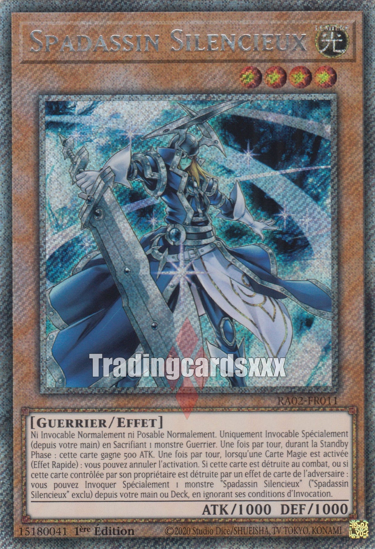 Yu-Gi-Oh! Spadassin Silencieux : RA02-FR011