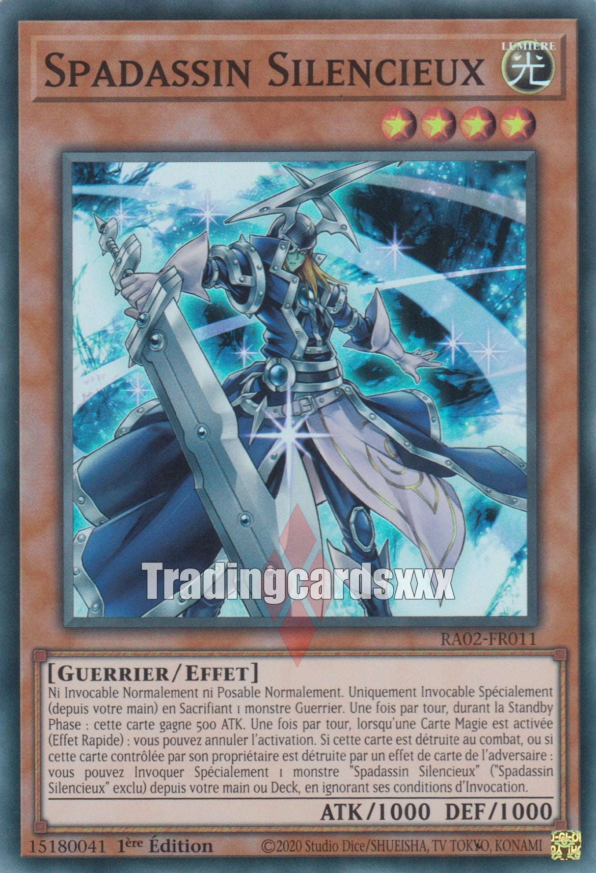Yu-Gi-Oh! Spadassin Silencieux : RA02-FR011