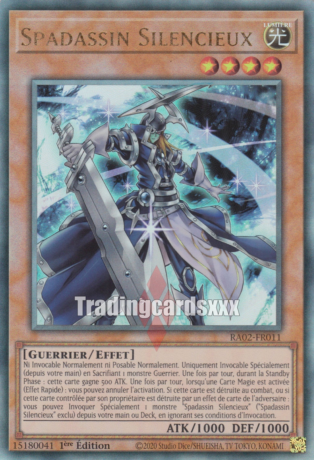 Yu-Gi-Oh! Spadassin Silencieux : RA02-FR011
