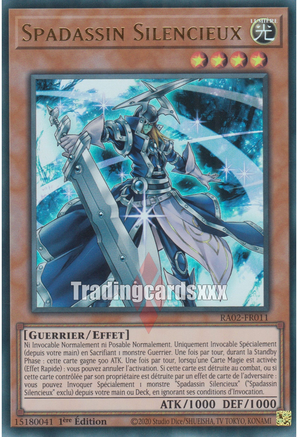 Yu-Gi-Oh! Spadassin Silencieux : RA02-FR011