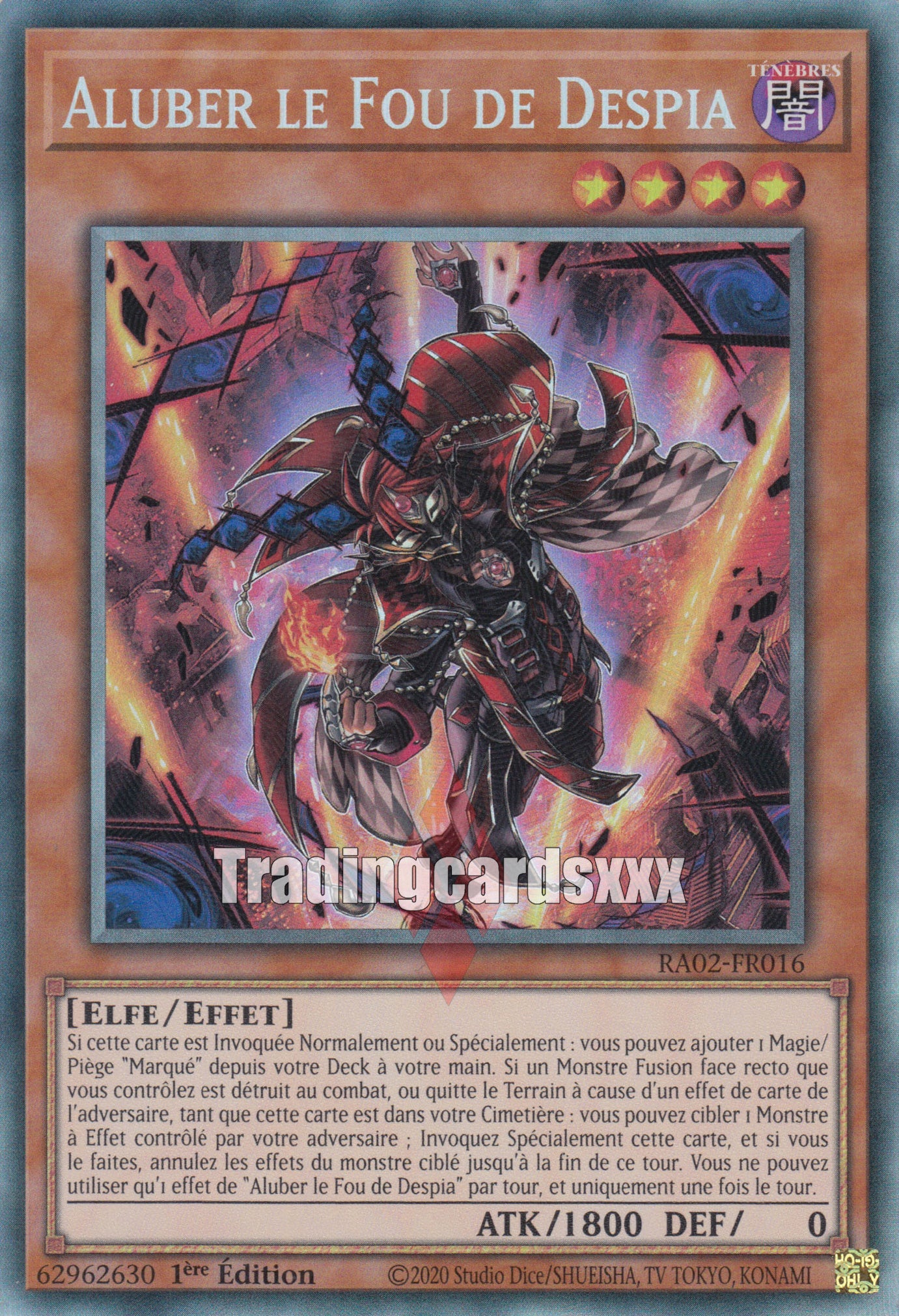 Yu-Gi-Oh! Aluber le Fou de Despia : RA02-FR016