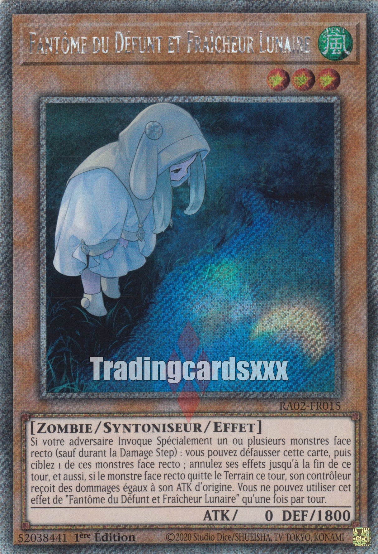 Yu-Gi-Oh! Fantôme du Défunt et Fraîcheur Lunaire : RA02-FR015