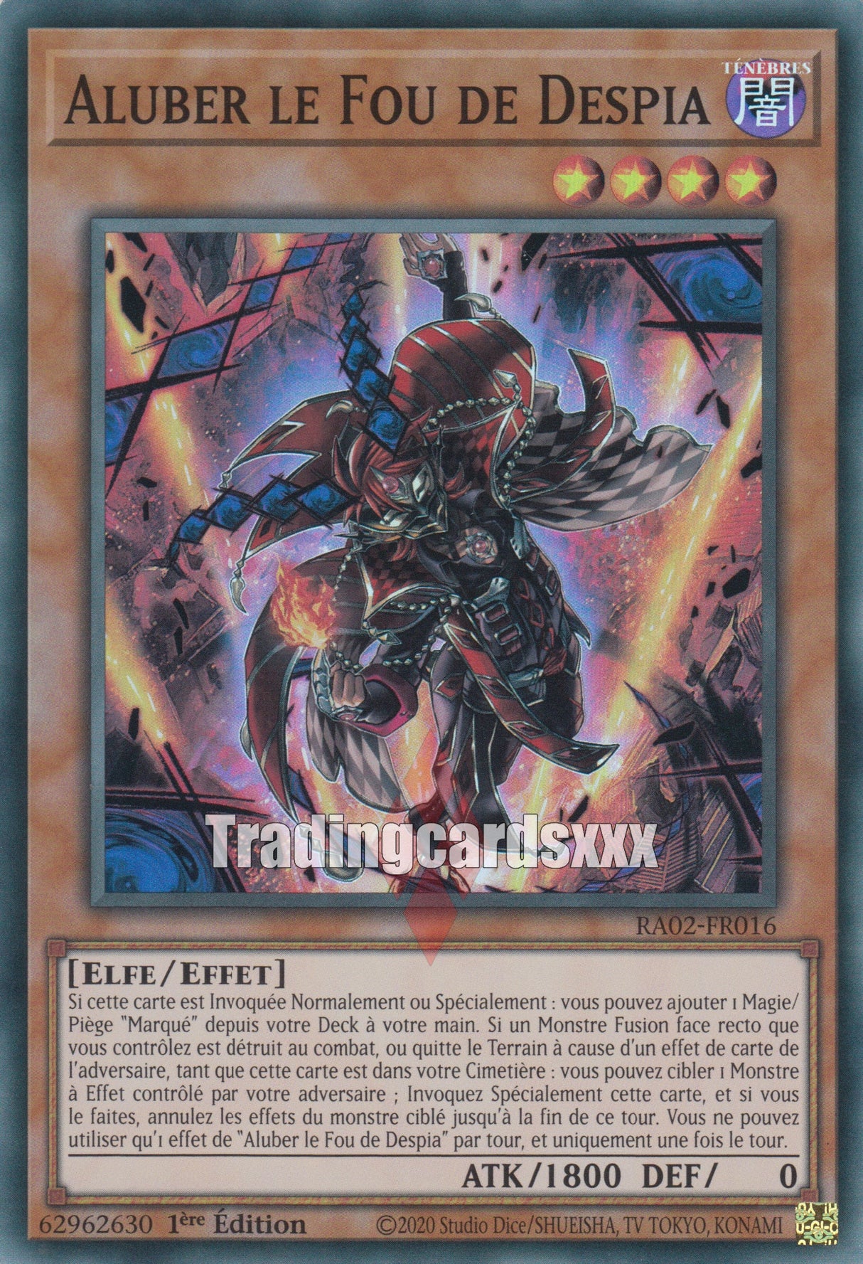 Yu-Gi-Oh! Aluber le Fou de Despia : RA02-FR016