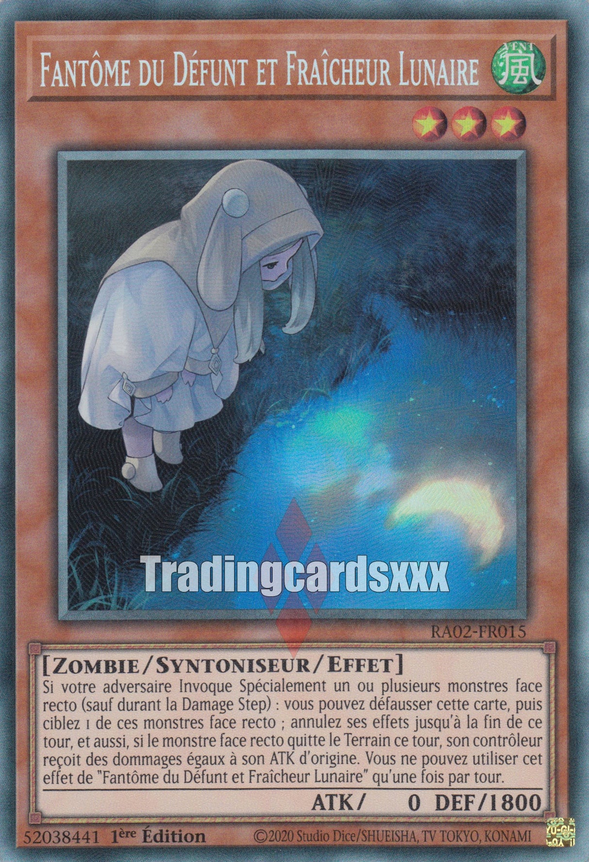 Yu-Gi-Oh! Fantôme du Défunt et Fraîcheur Lunaire : RA02-FR015