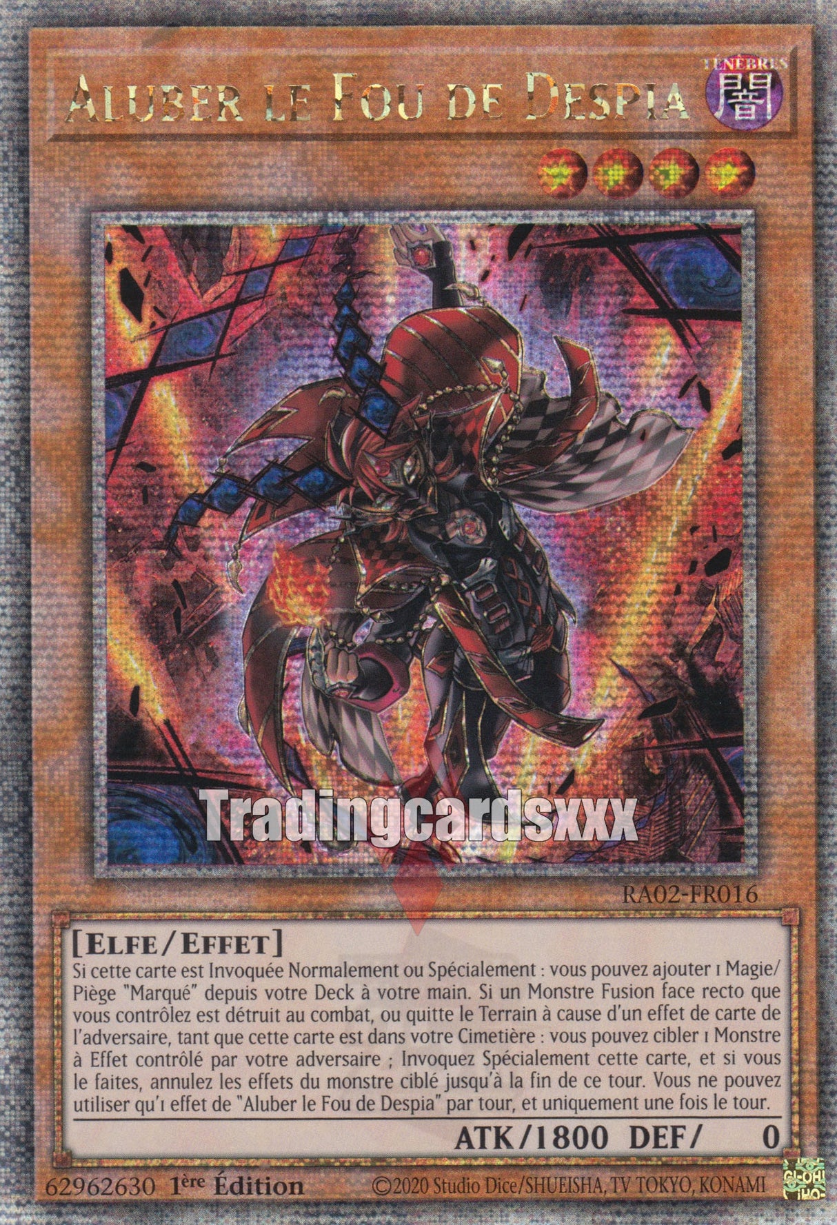 Yu-Gi-Oh! Aluber le Fou de Despia : RA02-FR016