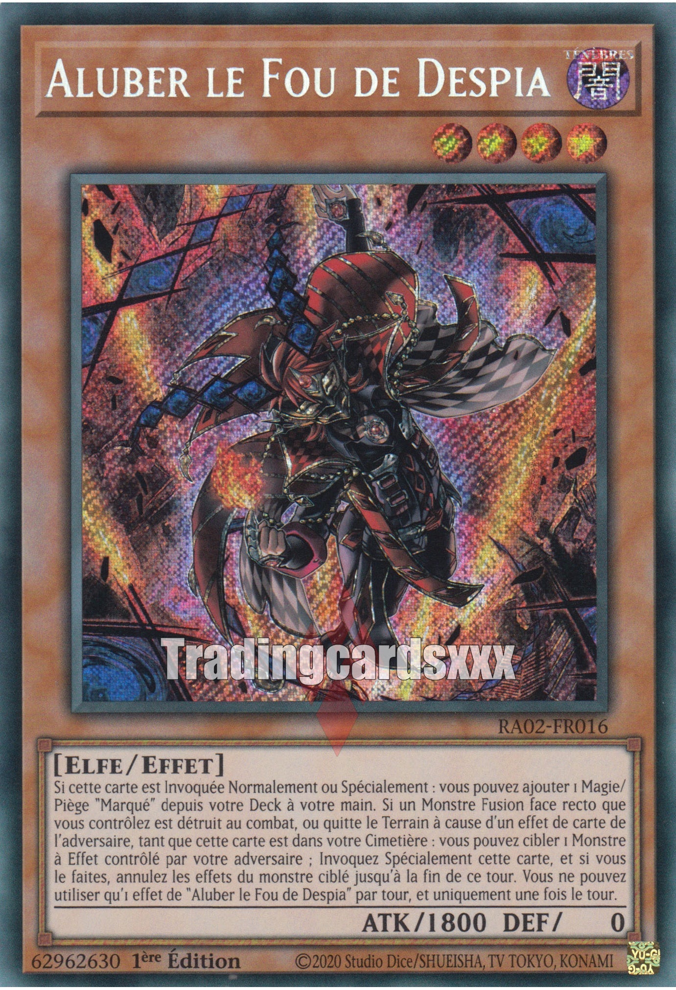 Yu-Gi-Oh! Aluber le Fou de Despia : RA02-FR016