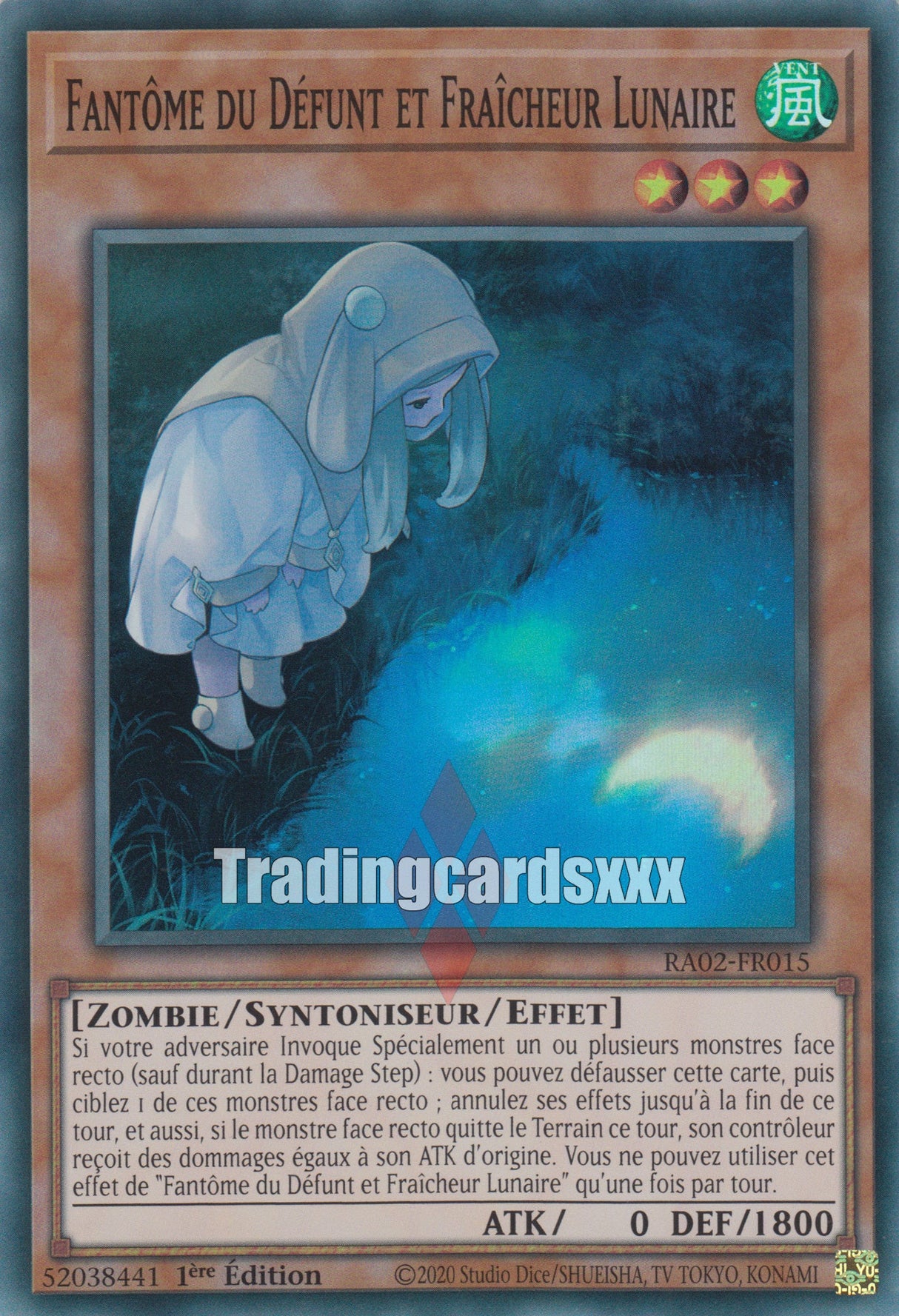 Yu-Gi-Oh! Fantôme du Défunt et Fraîcheur Lunaire : RA02-FR015