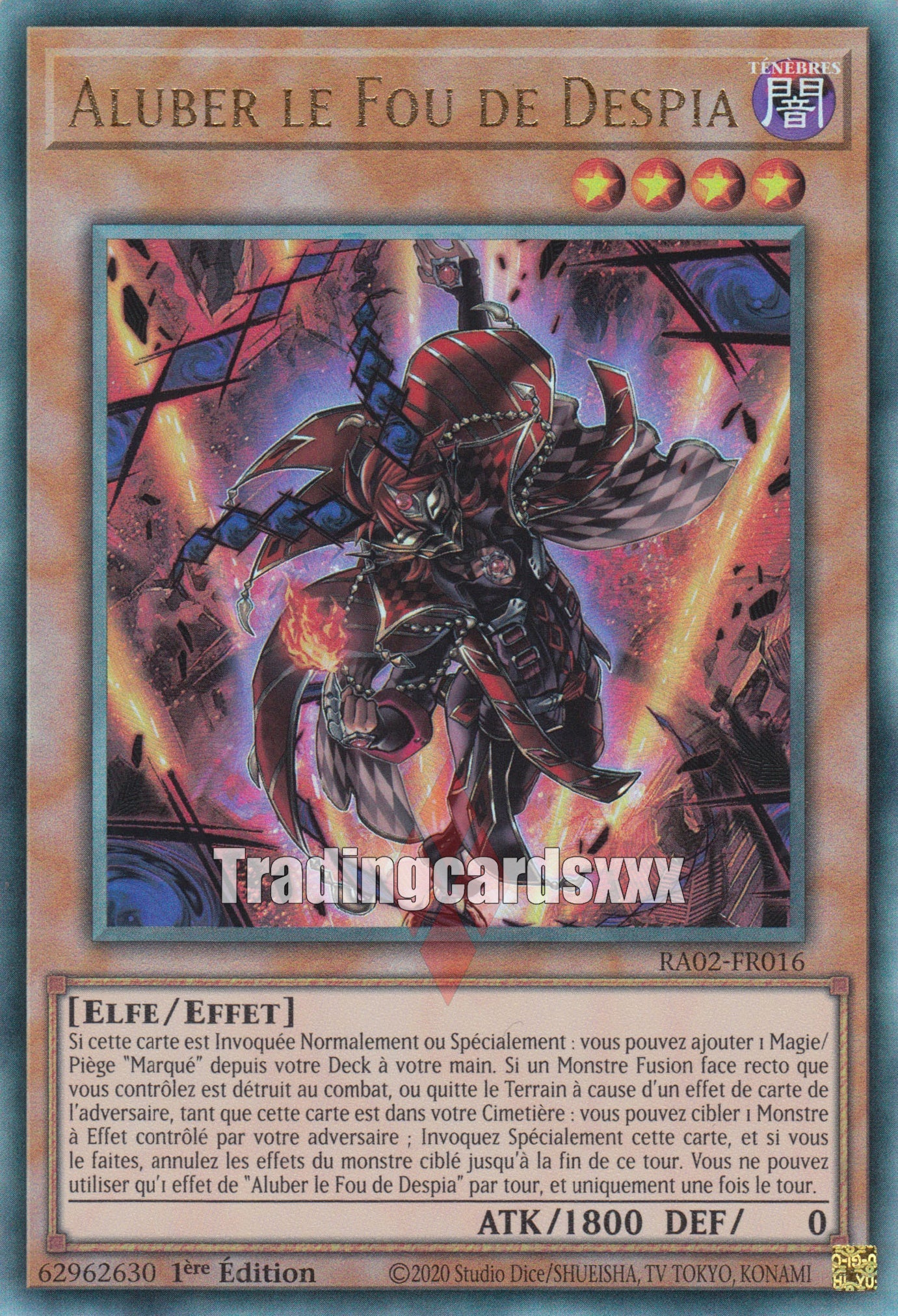 Yu-Gi-Oh! Aluber le Fou de Despia : RA02-FR016