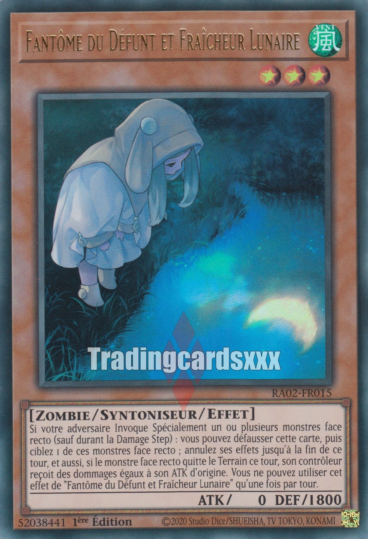 Yu-Gi-Oh! Fantôme du Défunt et Fraîcheur Lunaire : RA02-FR015