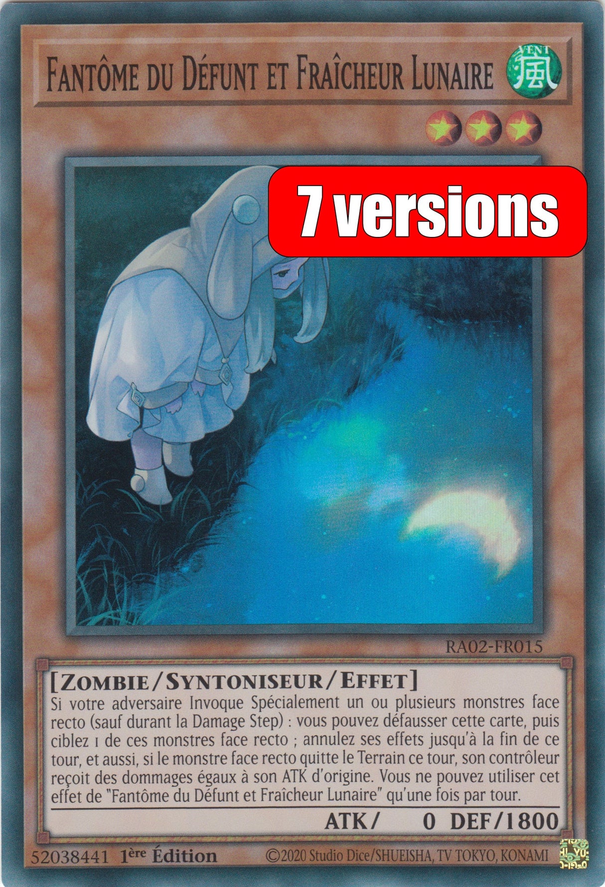 Yu-Gi-Oh! Fantôme du Défunt et Fraîcheur Lunaire : RA02-FR015