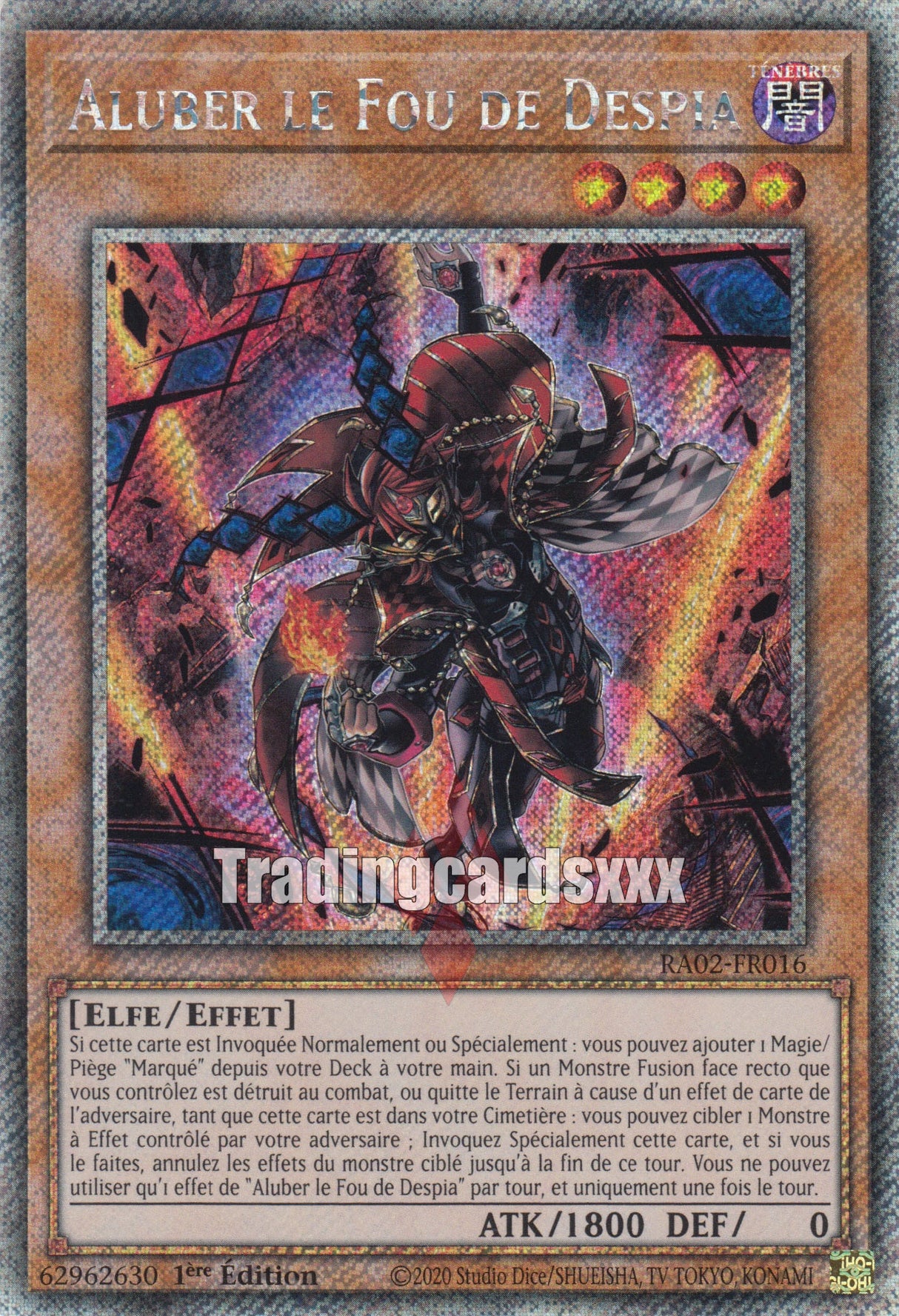 Yu-Gi-Oh! Aluber le Fou de Despia : RA02-FR016