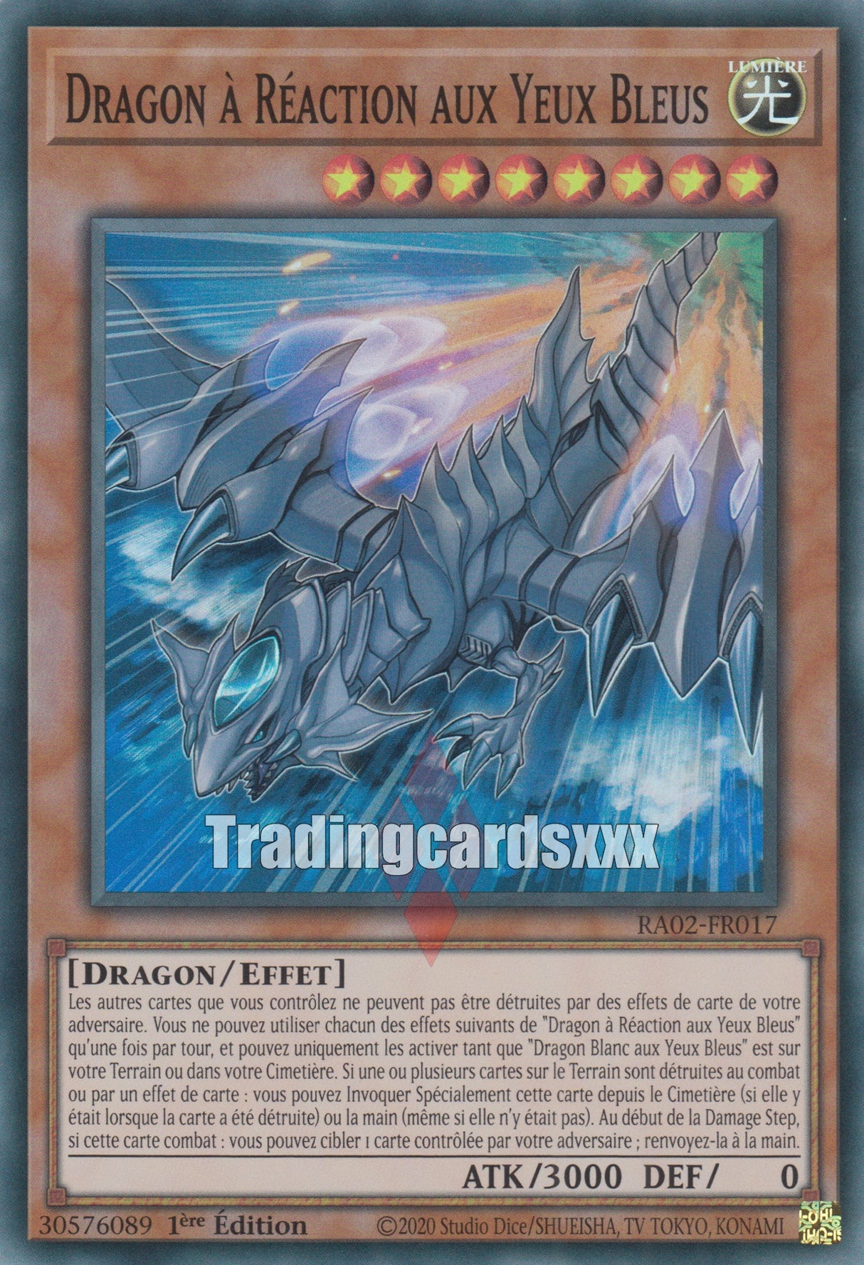Yu-Gi-Oh! Dragon à Réaction aux Yeux Bleus : RA02-FR017