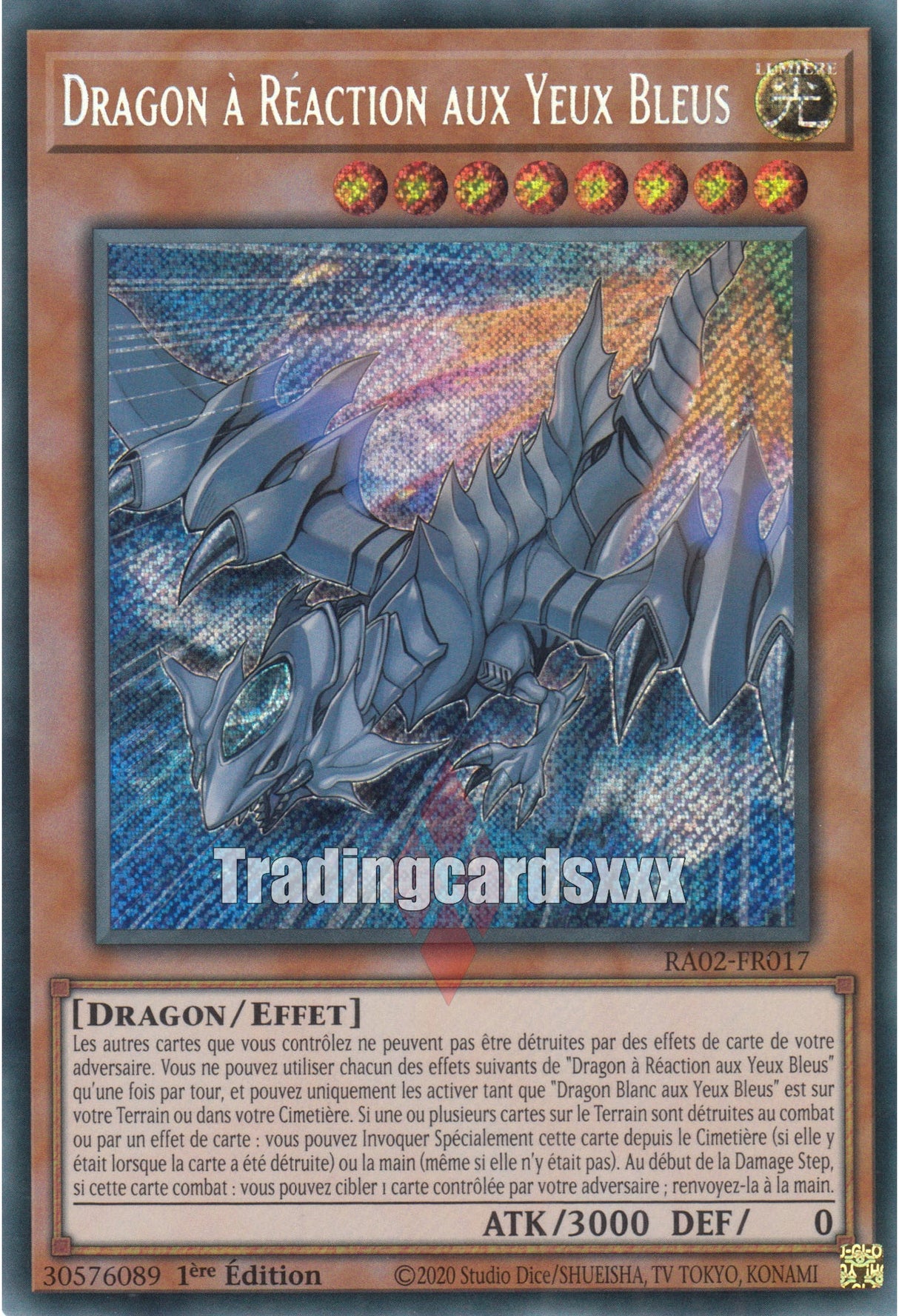Yu-Gi-Oh! Dragon à Réaction aux Yeux Bleus : RA02-FR017