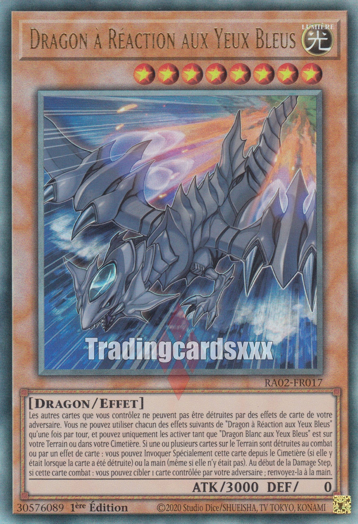 Yu-Gi-Oh! Dragon à Réaction aux Yeux Bleus : RA02-FR017