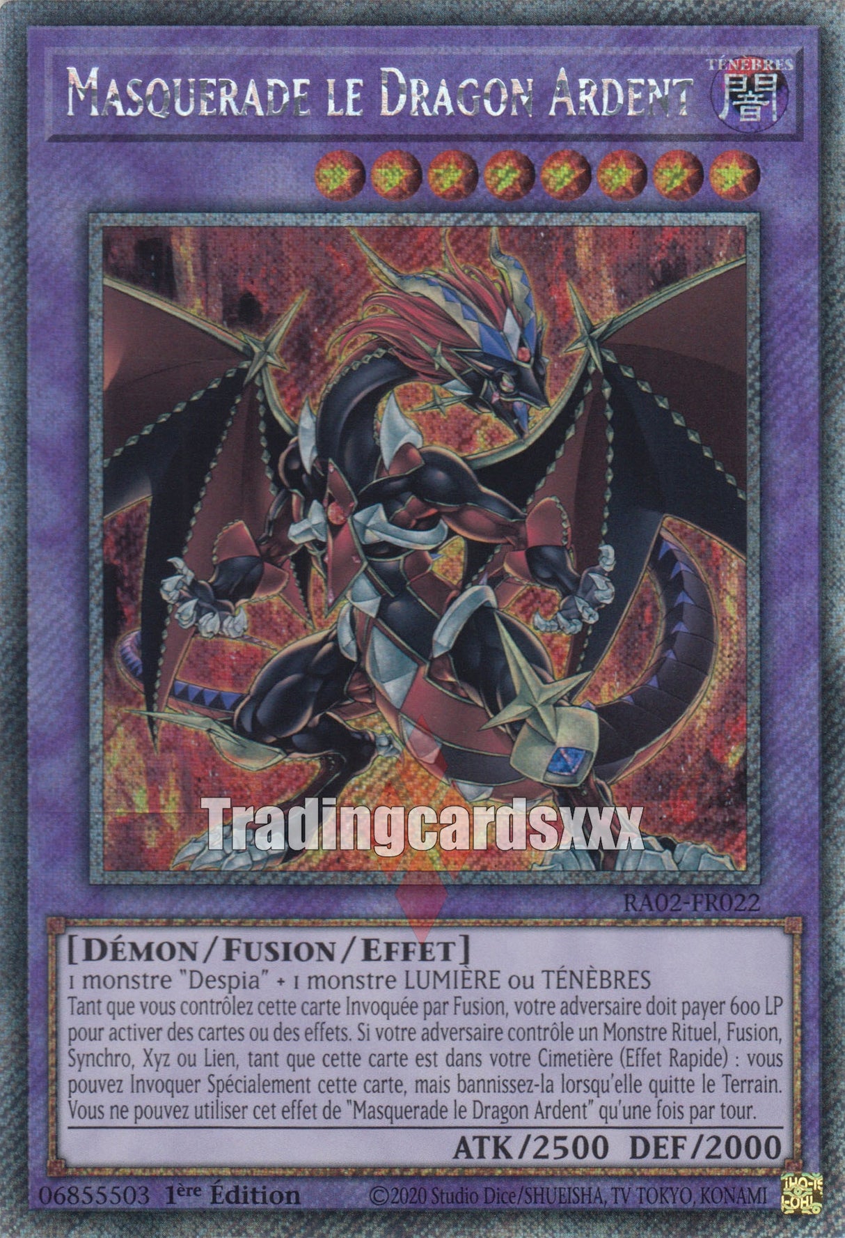 Yu-Gi-Oh! Masquerade le Dragon Ardent : RA02-FR022