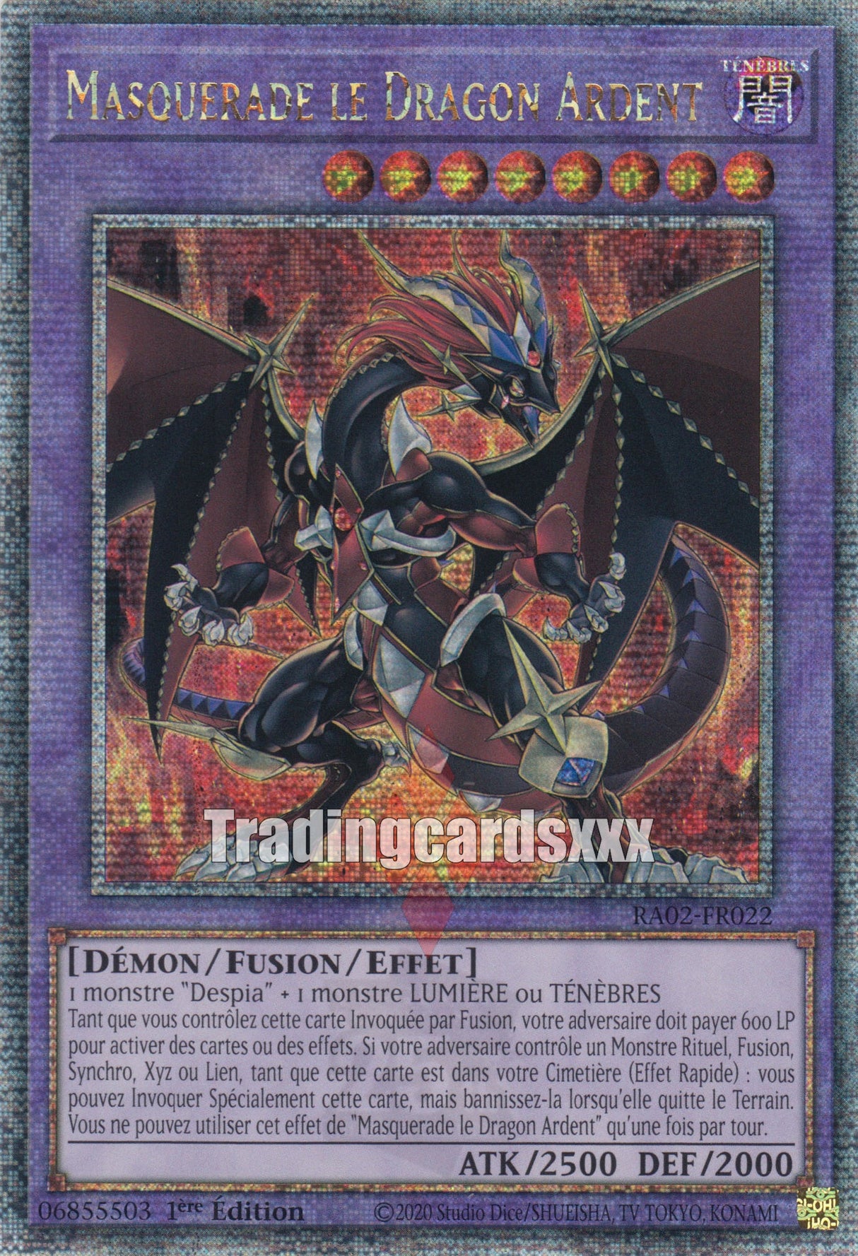 Yu-Gi-Oh! Masquerade le Dragon Ardent : RA02-FR022