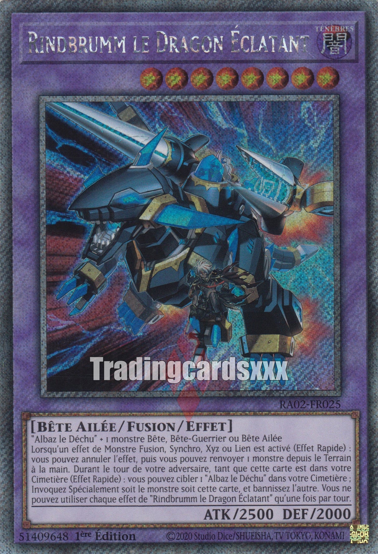 Yu-Gi-Oh! Rindbrumm le Dragon Éclatant : RA02-FR025