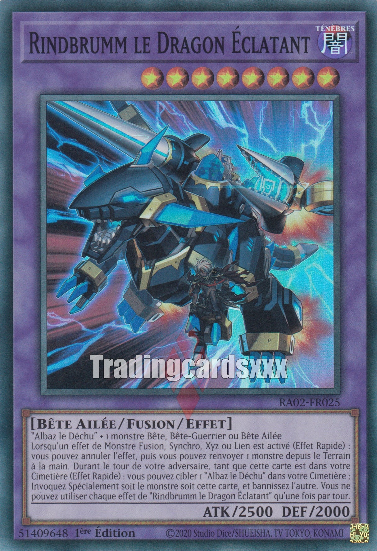 Yu-Gi-Oh! Rindbrumm le Dragon Éclatant : RA02-FR025