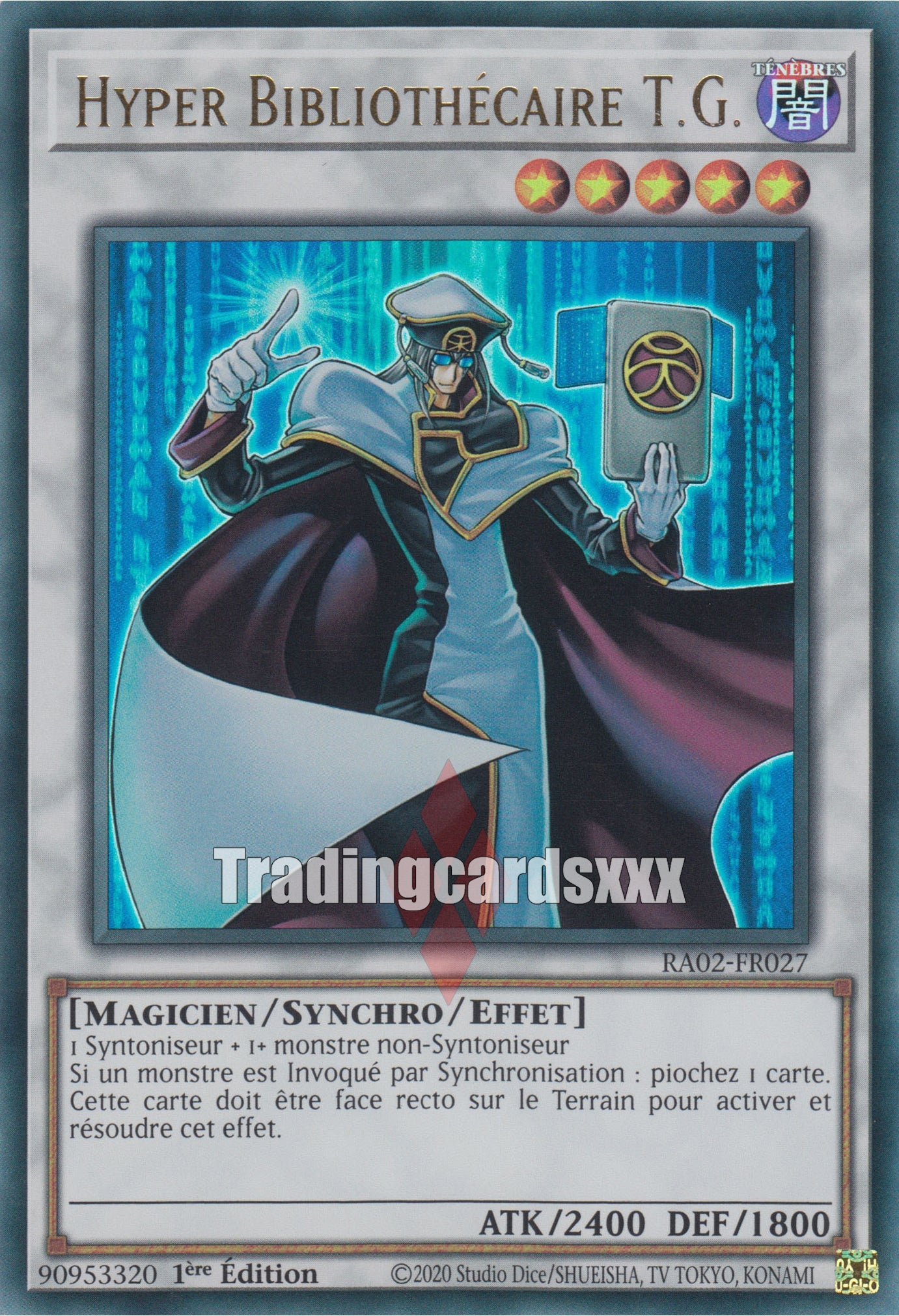 Yu-Gi-Oh! Hyper Bibliothécaire T.G. : RA02-FR027
