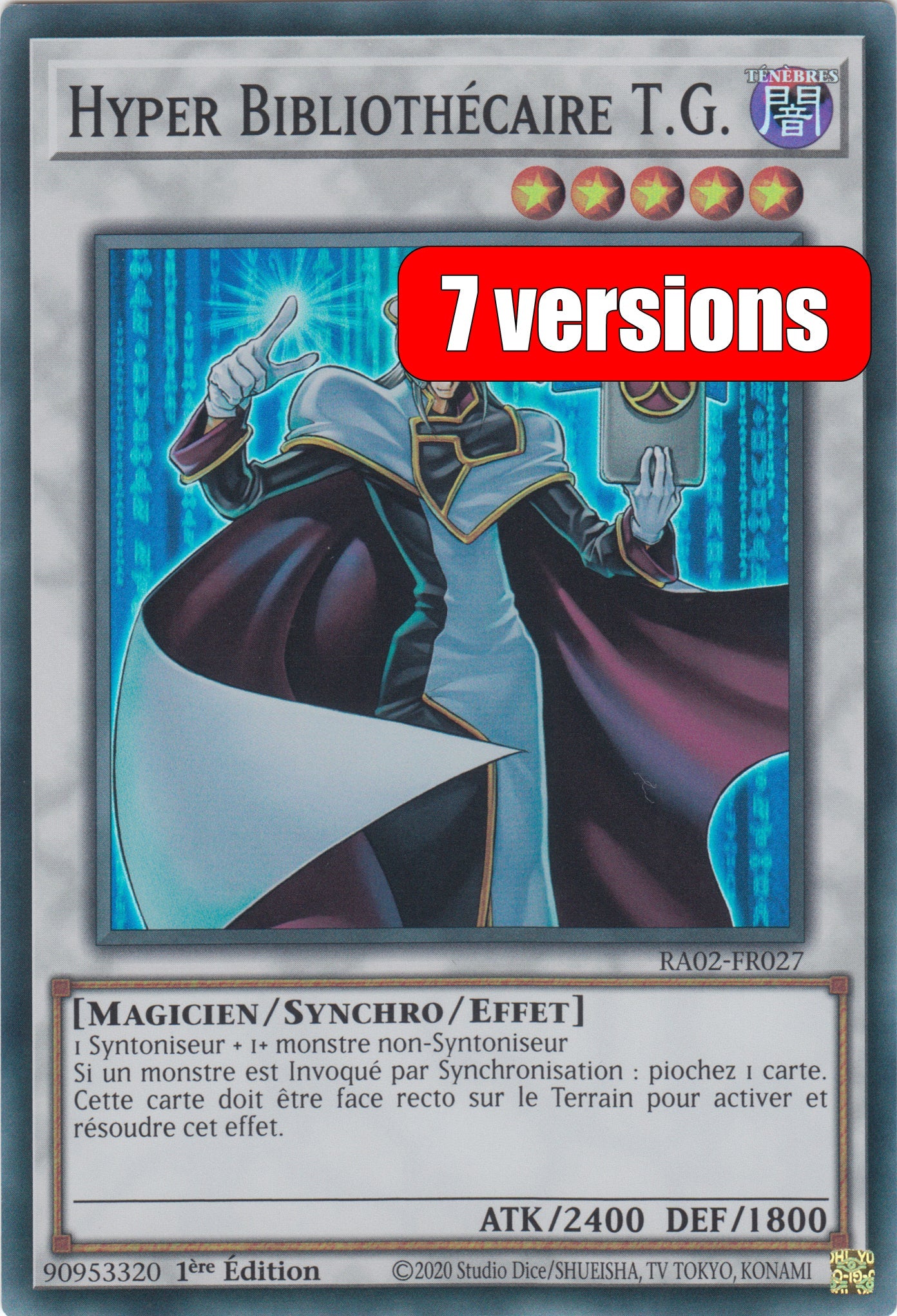 Yu-Gi-Oh! Hyper Bibliothécaire T.G. : RA02-FR027
