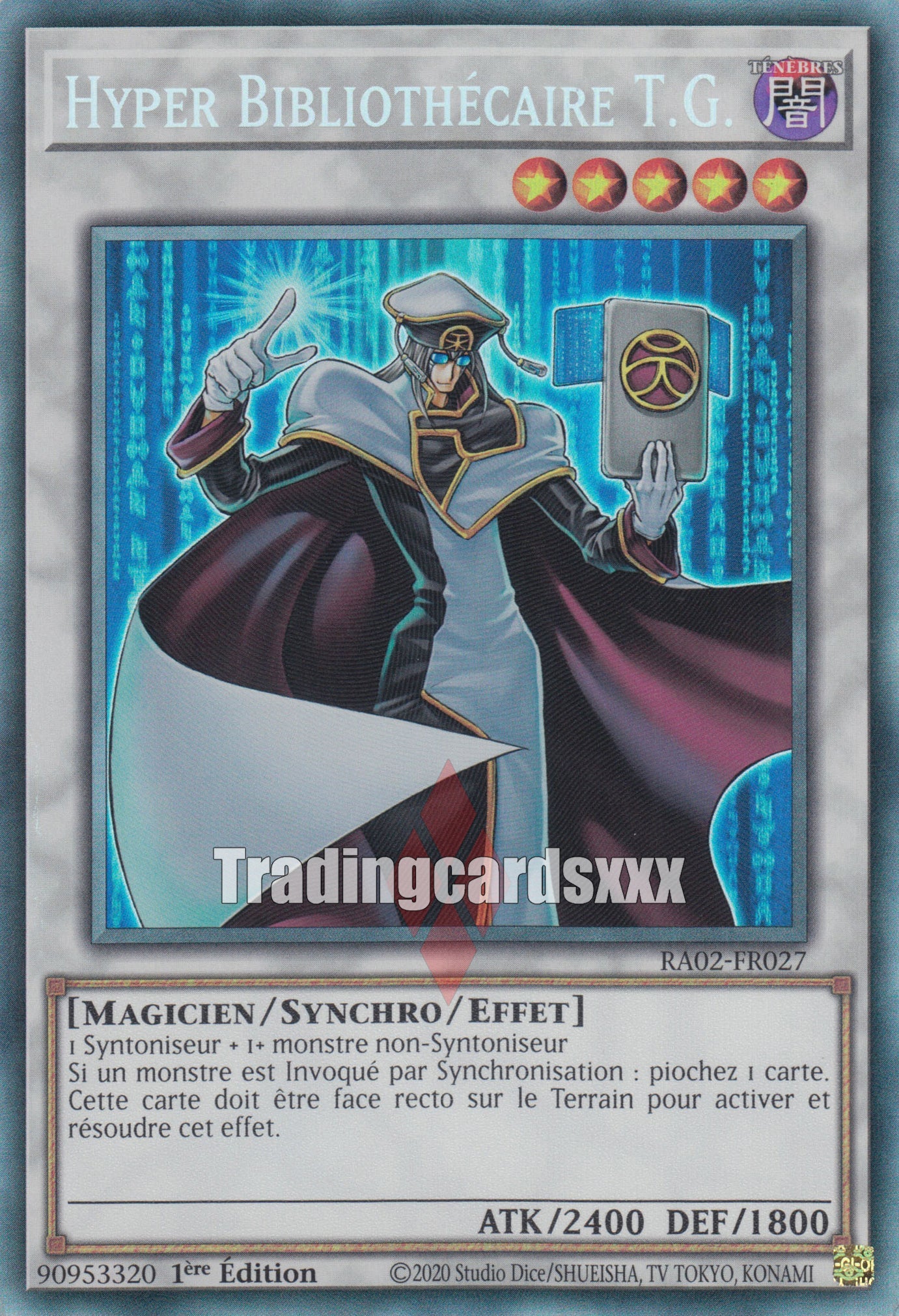 Yu-Gi-Oh! Hyper Bibliothécaire T.G. : RA02-FR027