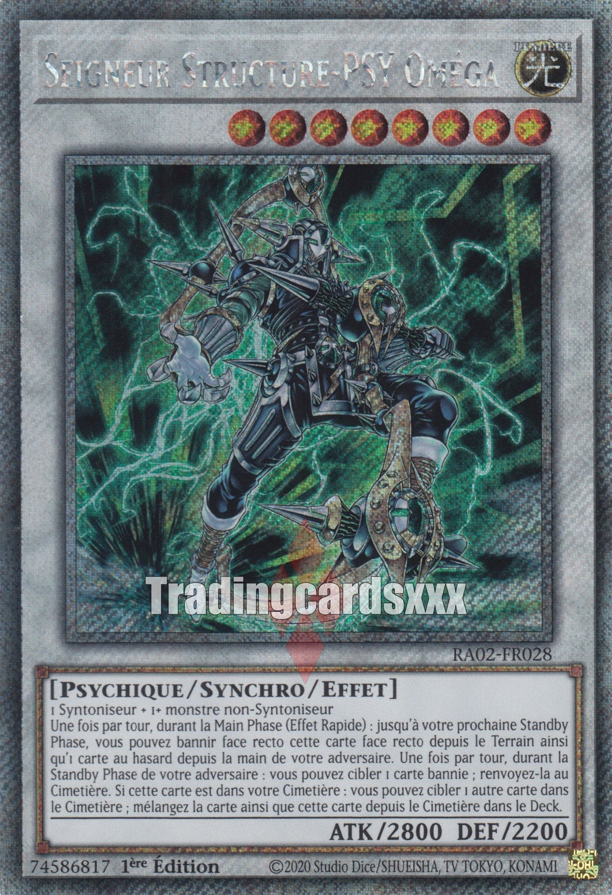 Yu-Gi-Oh! Seigneur Structure-PSY Oméga : RA02-FR028