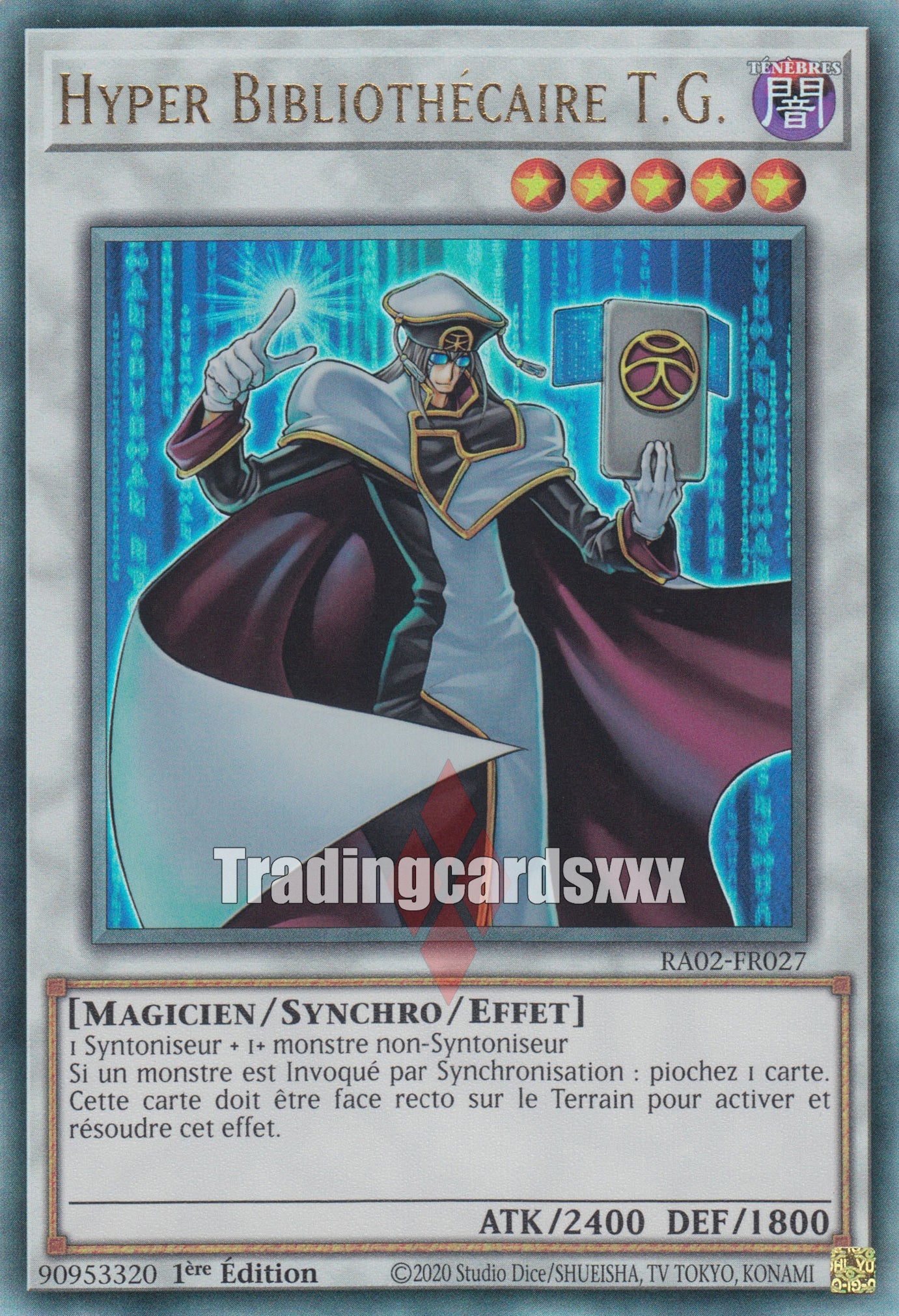 Yu-Gi-Oh! Hyper Bibliothécaire T.G. : RA02-FR027