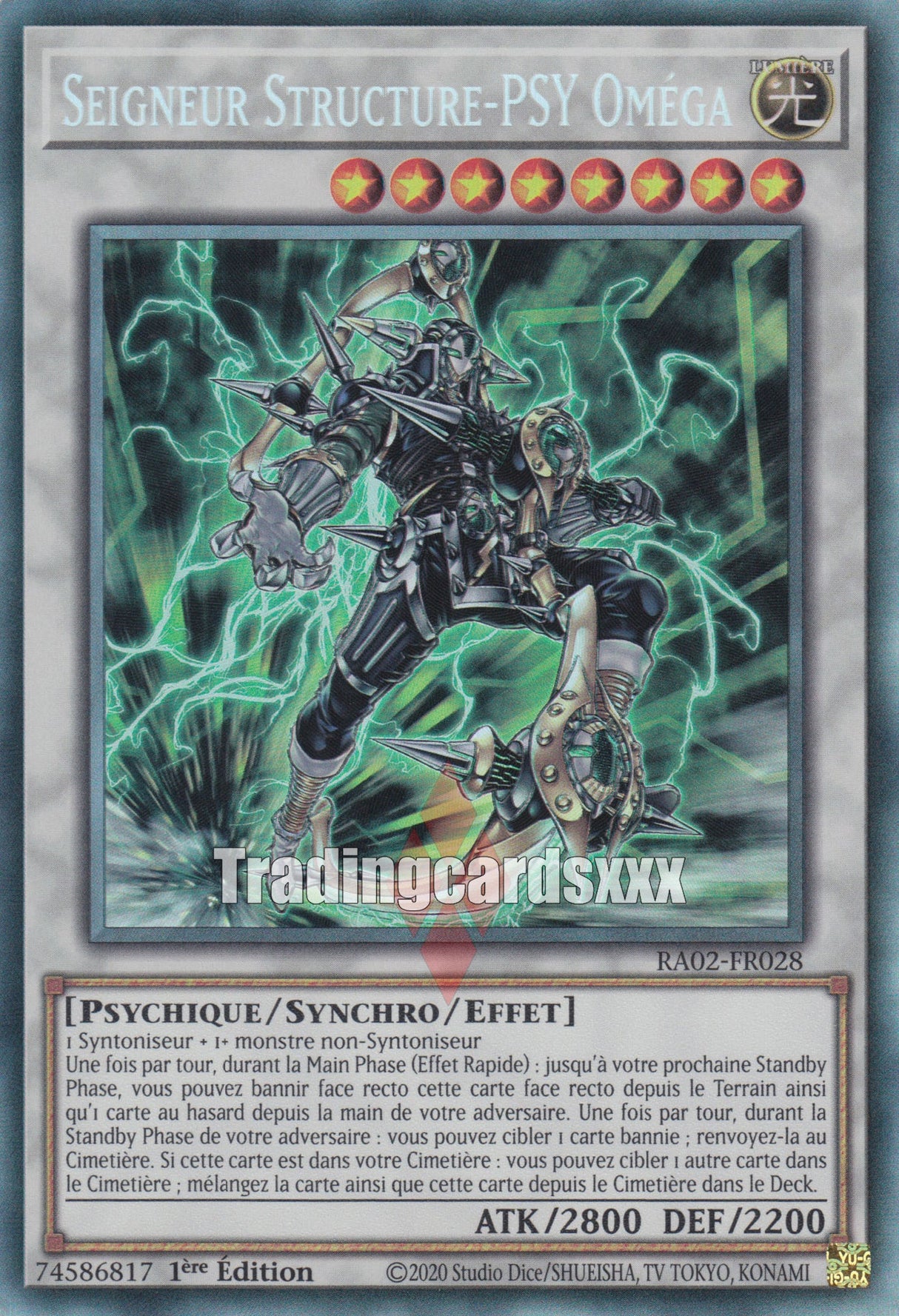 Yu-Gi-Oh! Seigneur Structure-PSY Oméga : RA02-FR028