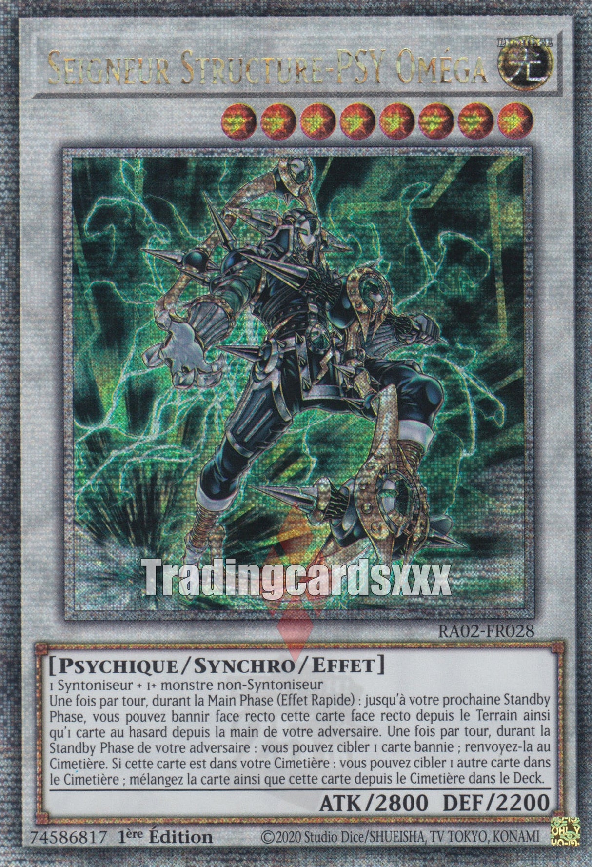 Yu-Gi-Oh! Seigneur Structure-PSY Oméga : RA02-FR028