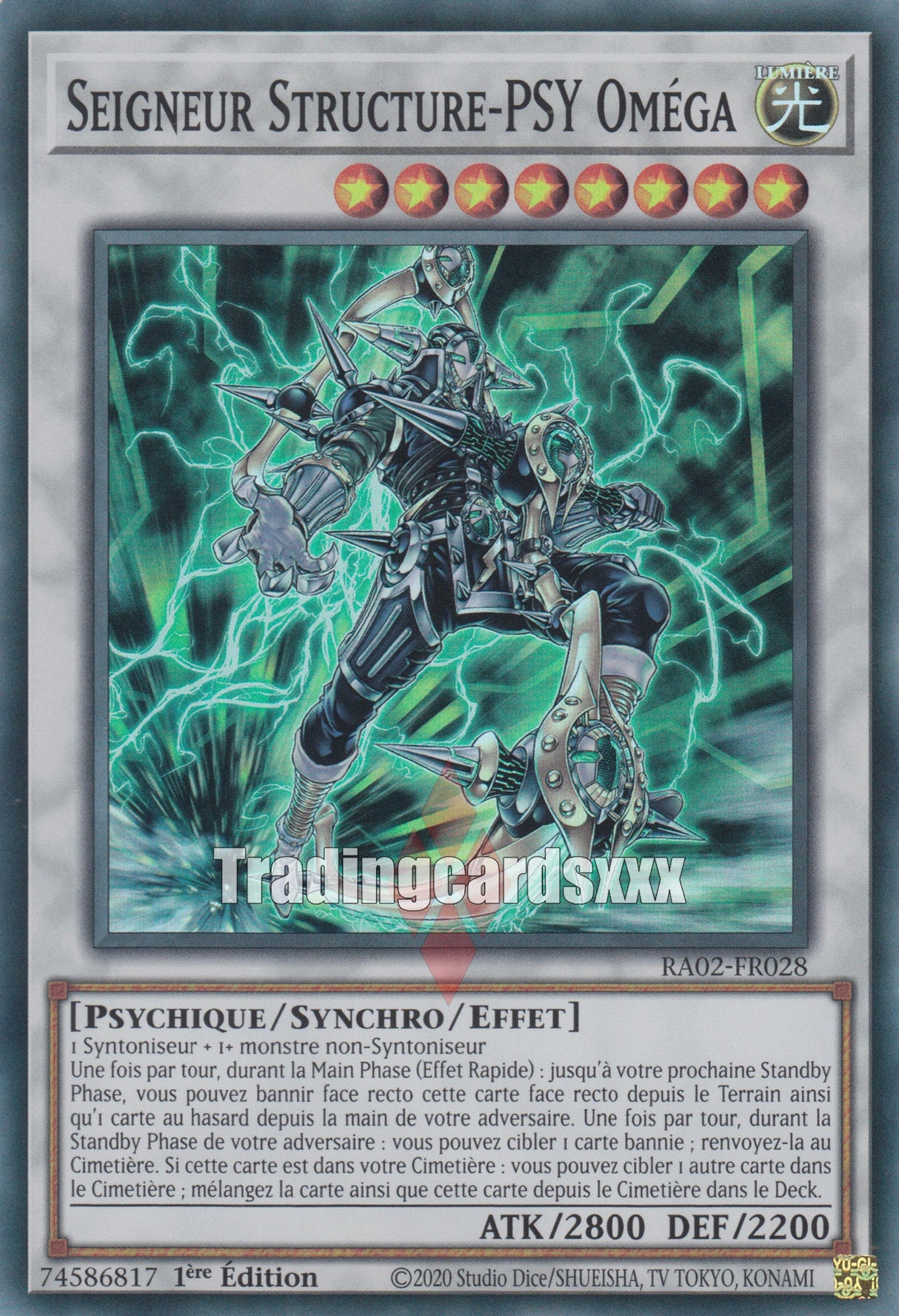 Yu-Gi-Oh! Seigneur Structure-PSY Oméga : RA02-FR028