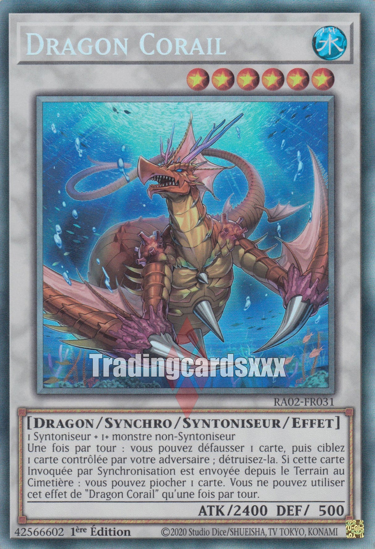 Yu-Gi-Oh! Dragon Corail : RA02-FR031