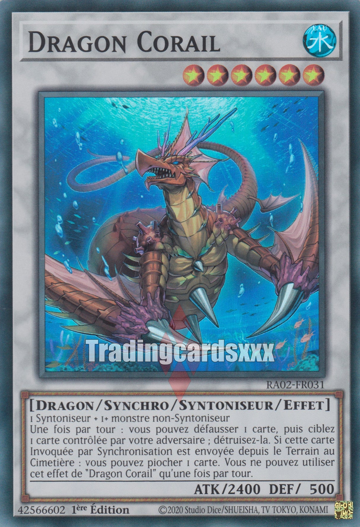 Yu-Gi-Oh! Dragon Corail : RA02-FR031