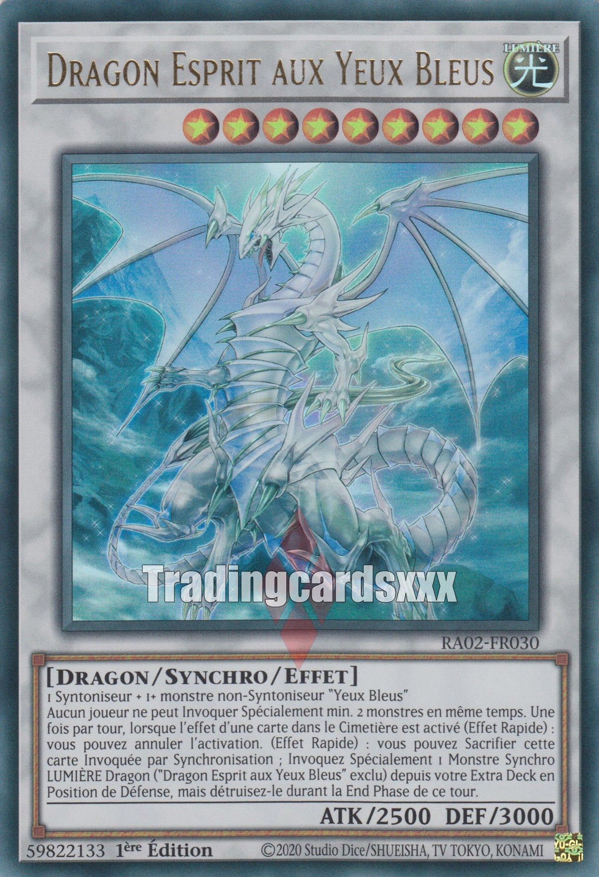 Yu-Gi-Oh! Dragon Esprit aux Yeux Bleus : RA02-FR030