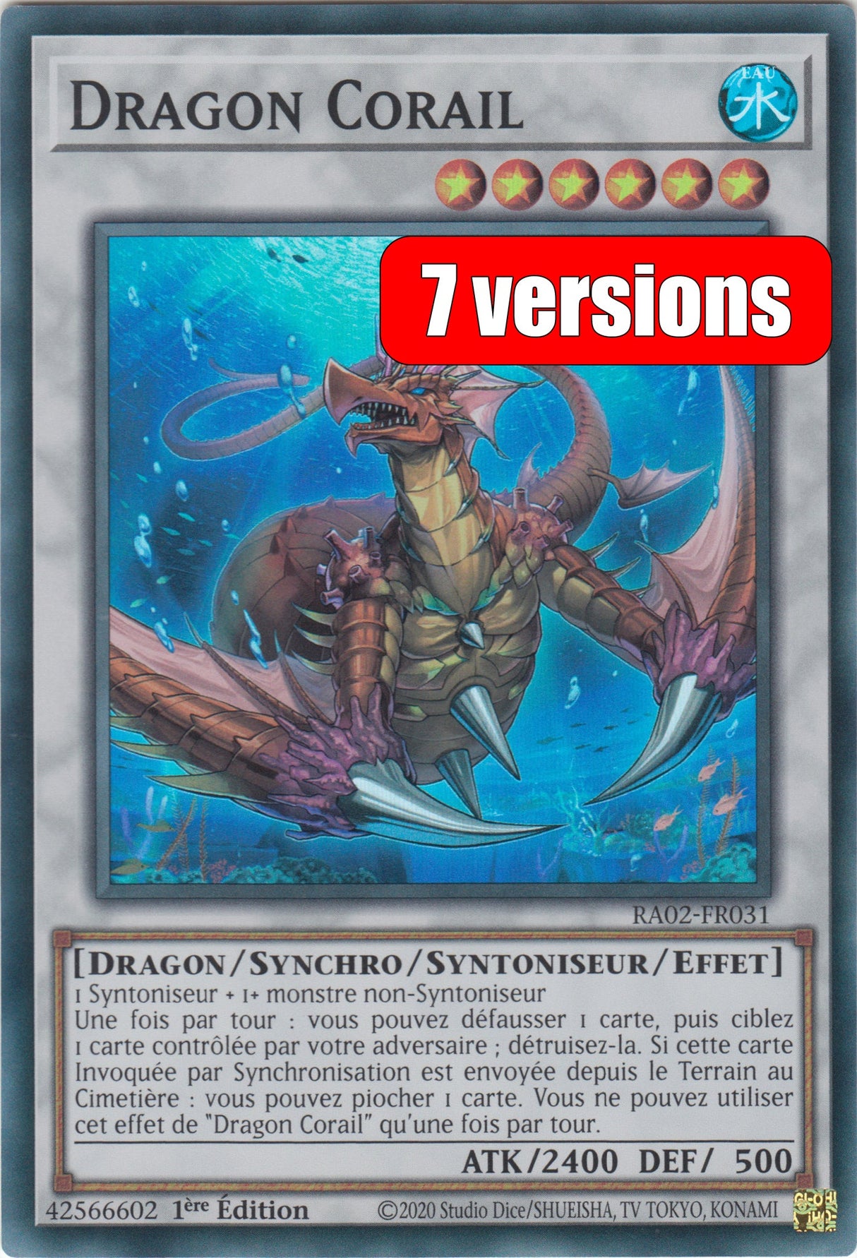 Yu-Gi-Oh! Dragon Corail : RA02-FR031