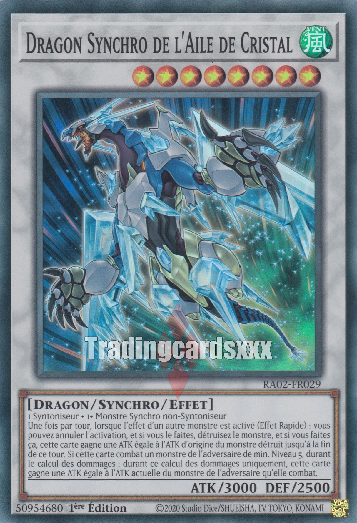 Yu-Gi-Oh! Dragon Synchro de l'Aile de Cristal : RA02-FR029