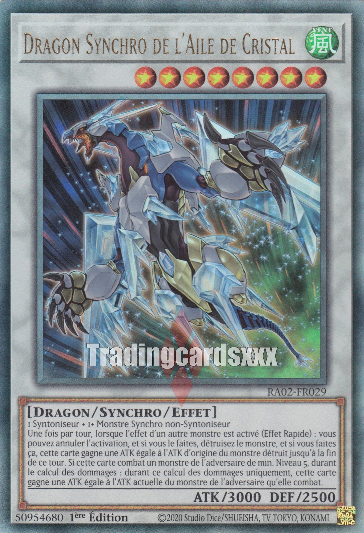 Yu-Gi-Oh! Dragon Synchro de l'Aile de Cristal : RA02-FR029